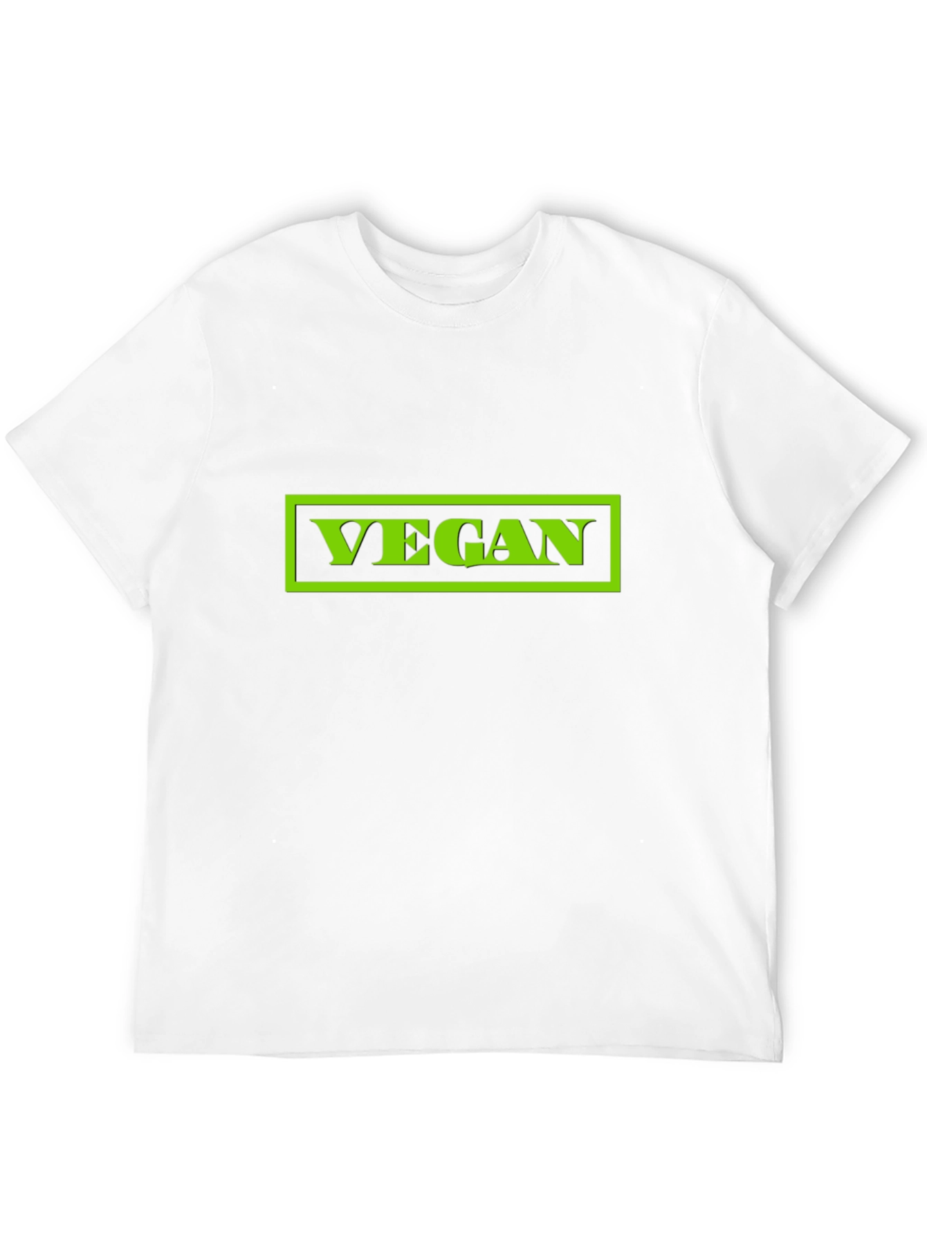 Vegan Graphic Tee - Black Cotton T-Shirt