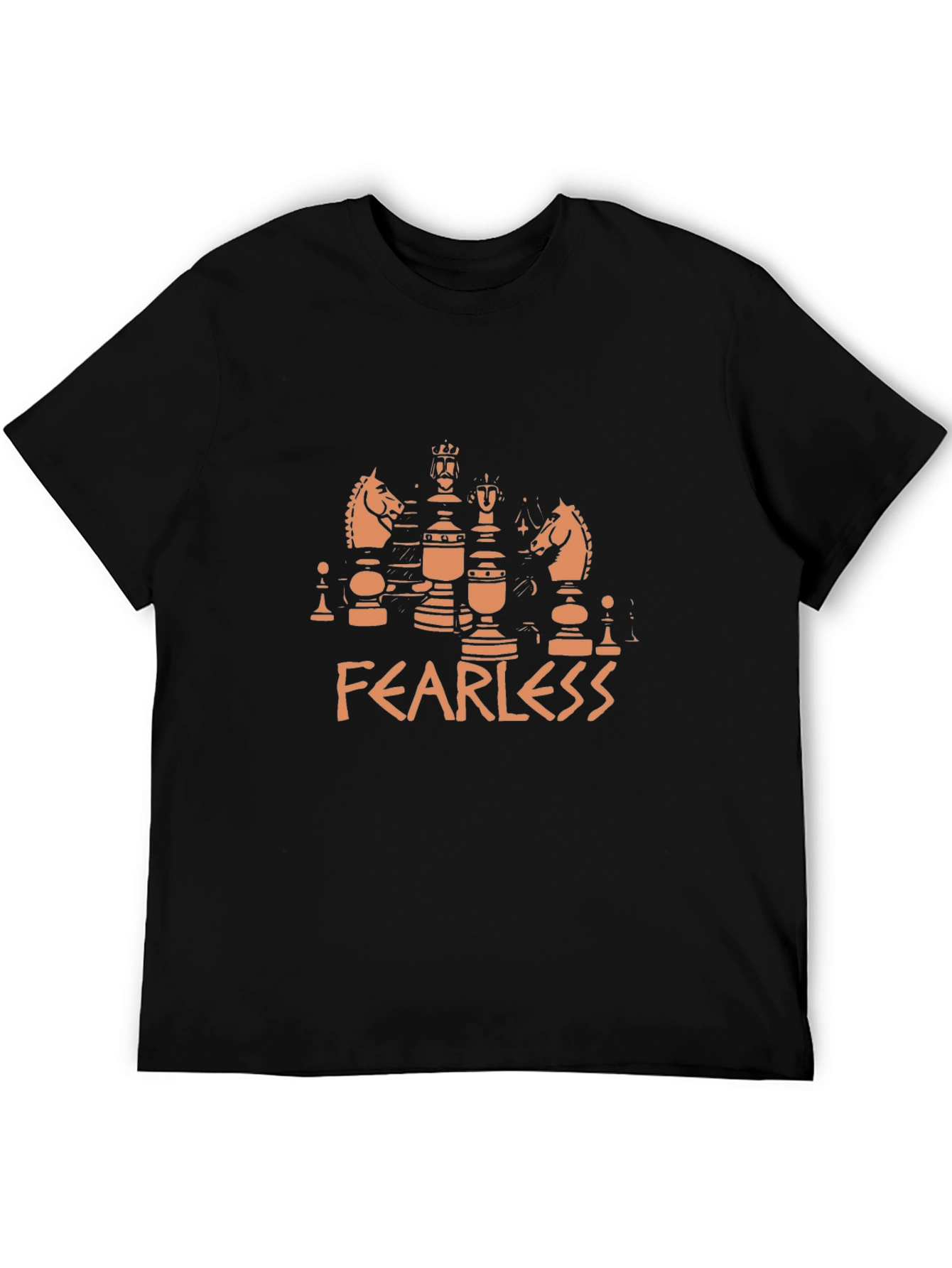 Fearless Chess Graphic Tee - Black