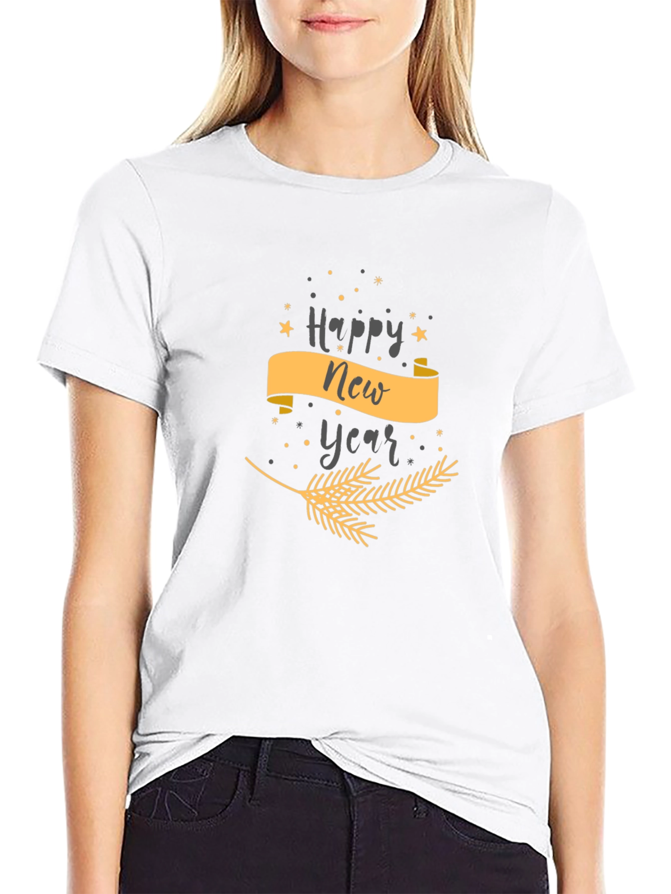 Festive New Year T-Shirt - Stylish Holiday Apparel