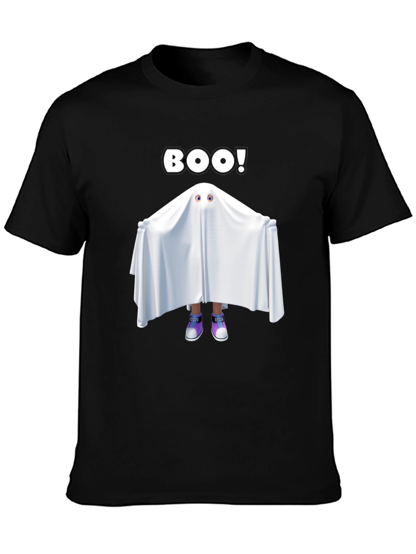 Boo! Ghost T-Shirt - Halloween Spooky Season Tee