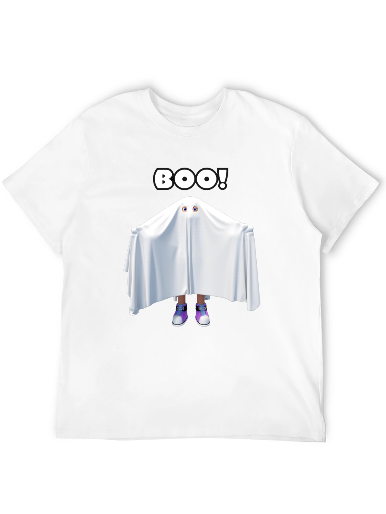Boo! Ghost T-Shirt - Halloween Spooky Season Tee