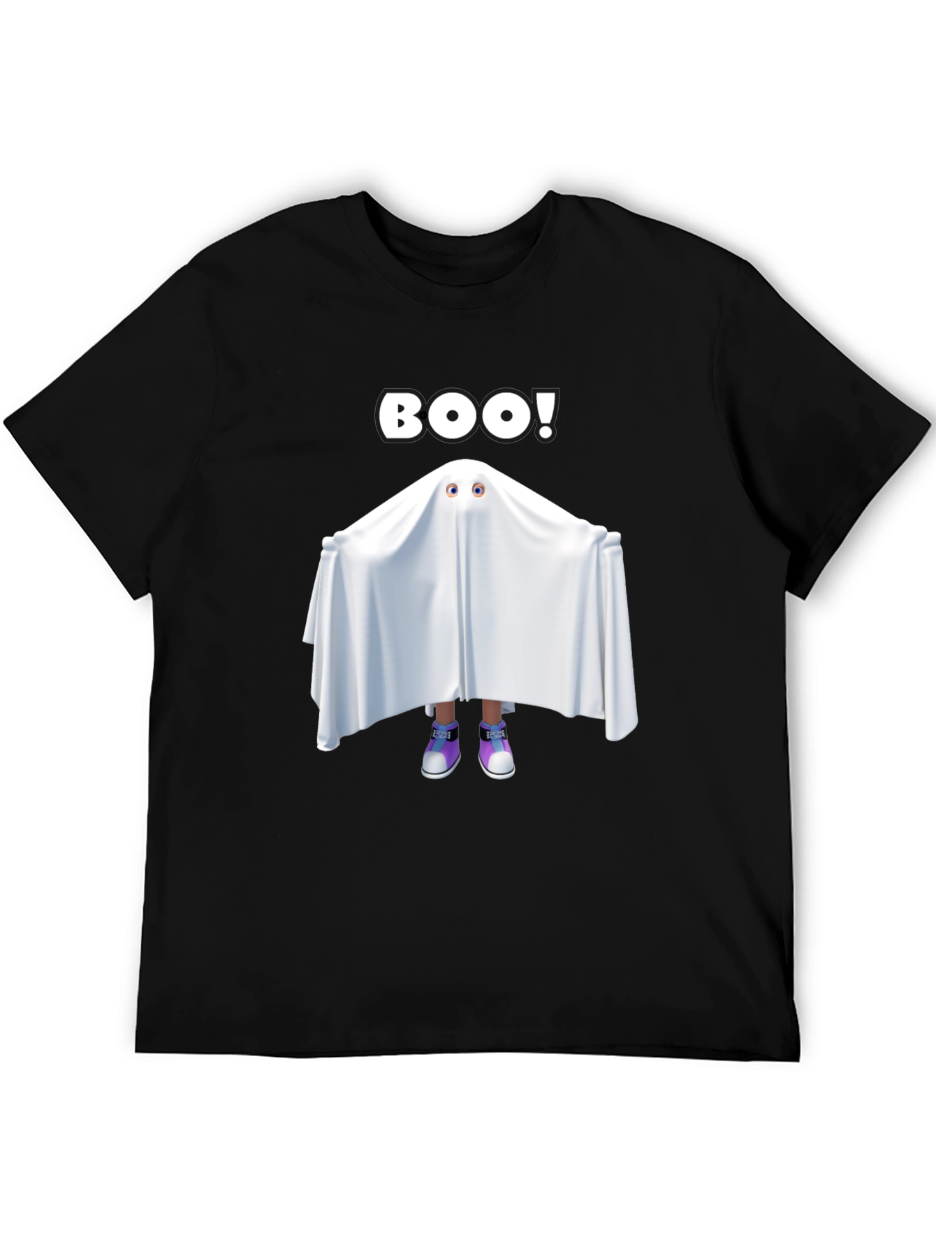 Boo! Ghost T-Shirt - Halloween Spooky Season Tee