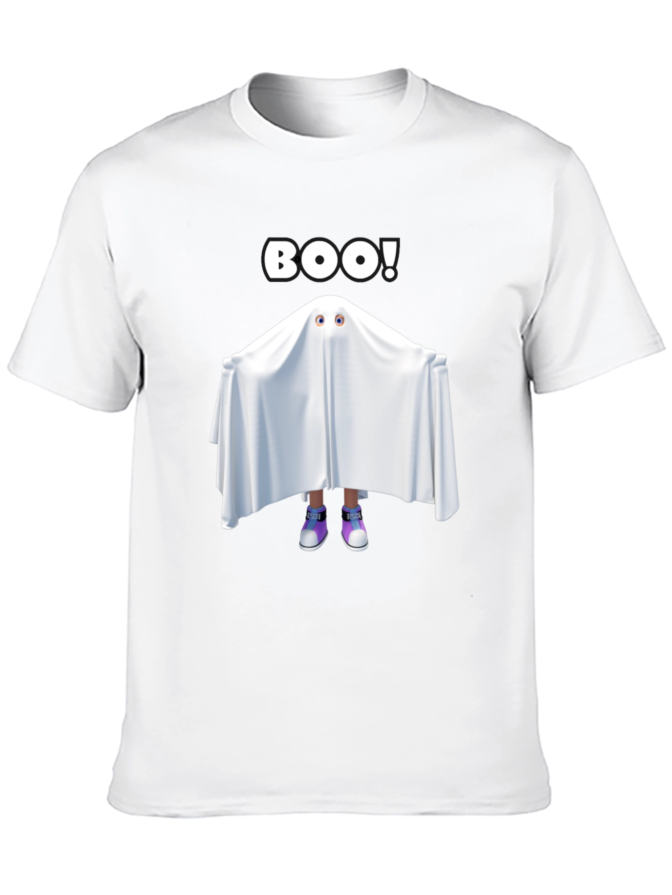 Boo! Ghost T-Shirt - Halloween Spooky Season Tee