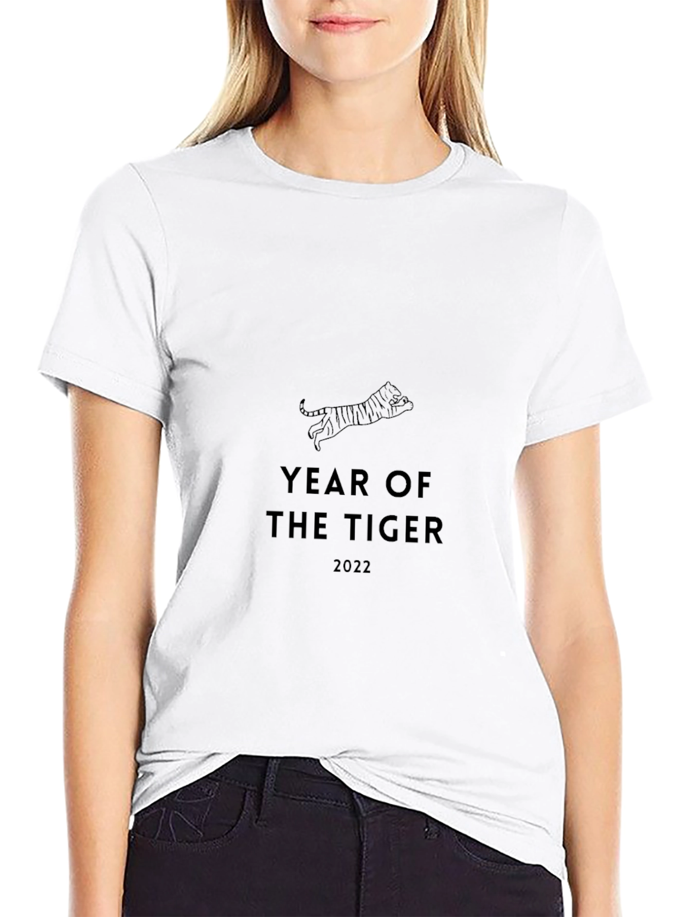 Year of the Tiger 2022 Black Tee