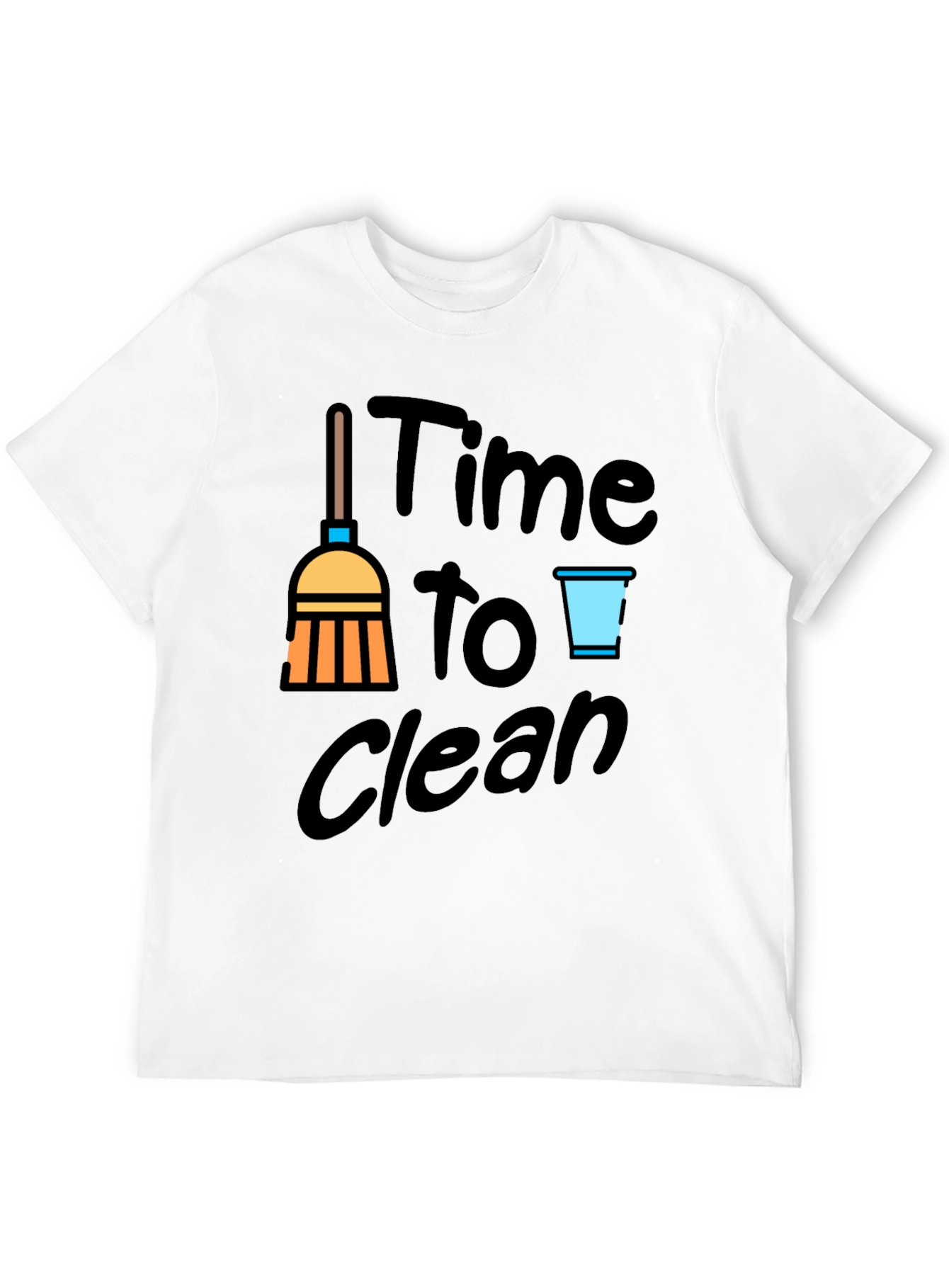 Time To Clean Graphic Tee