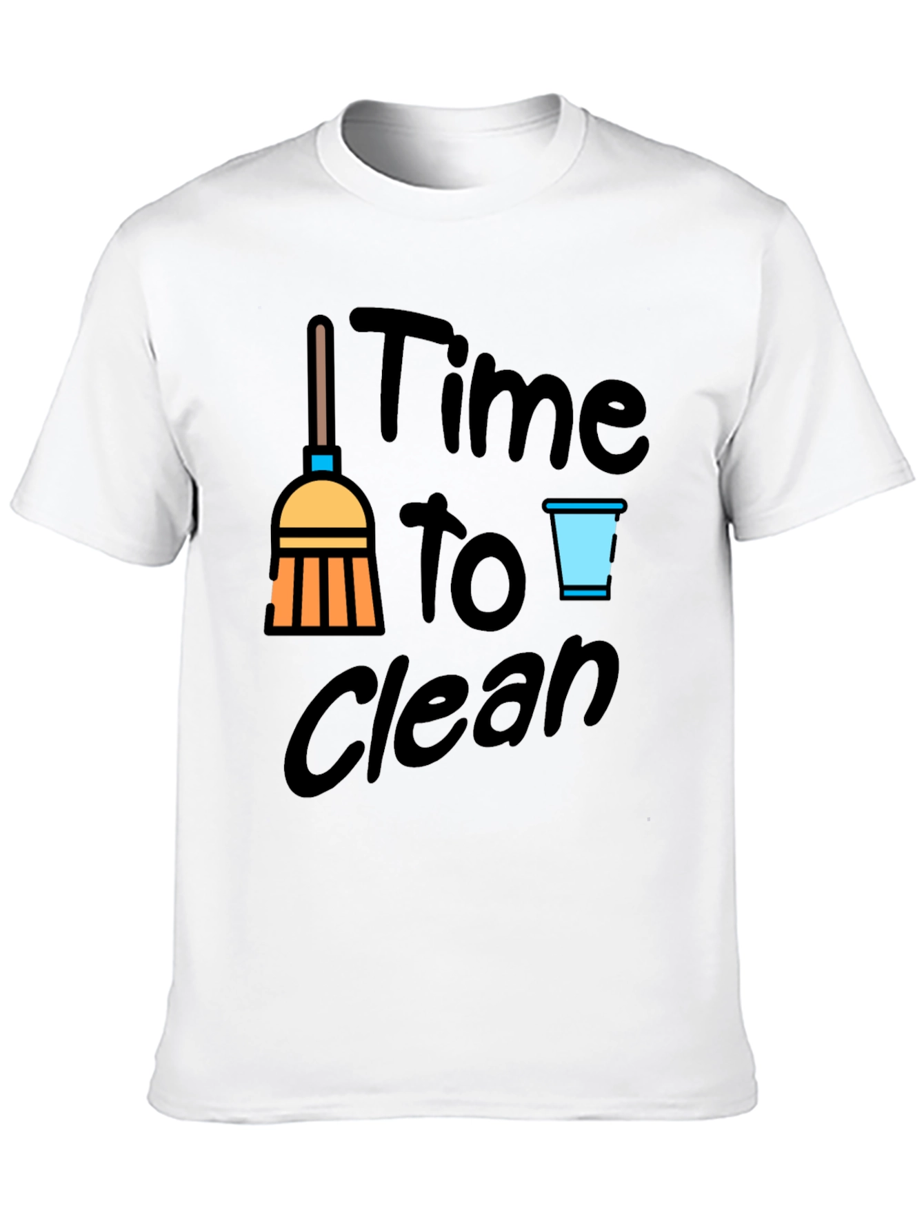 Time To Clean Graphic Tee