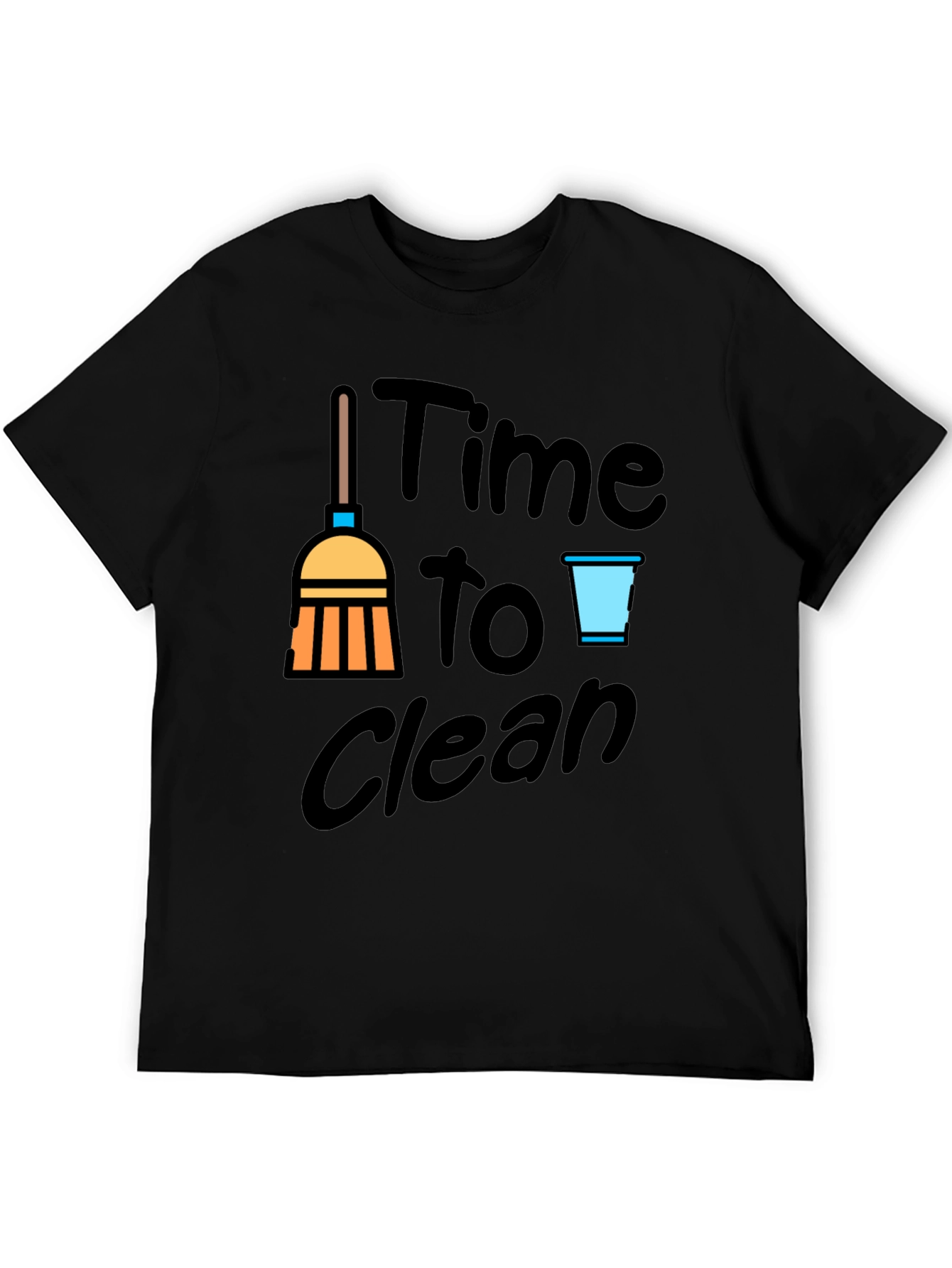 Time To Clean Graphic Tee