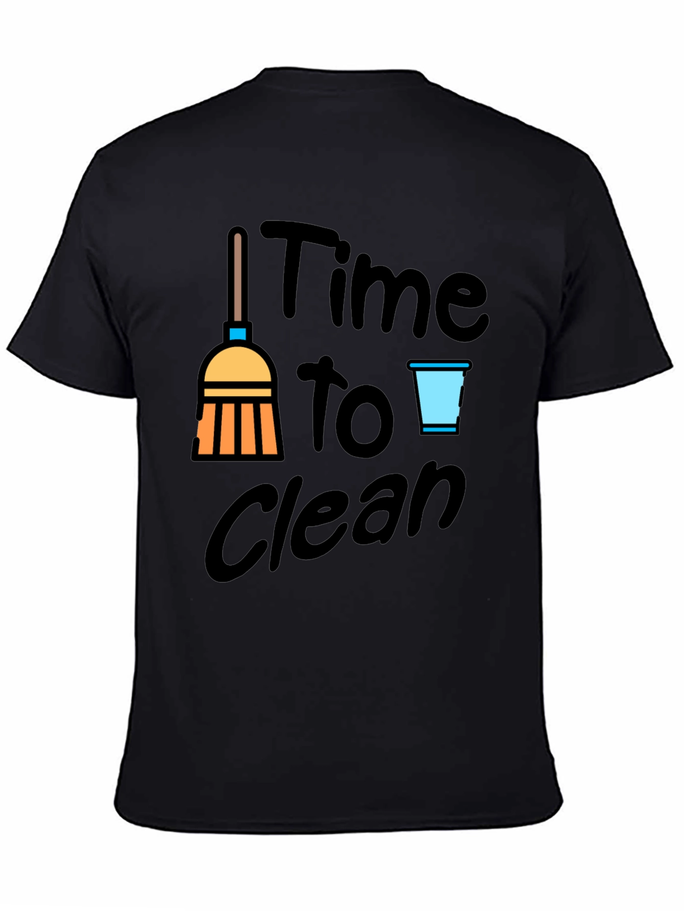 Time To Clean Graphic Tee