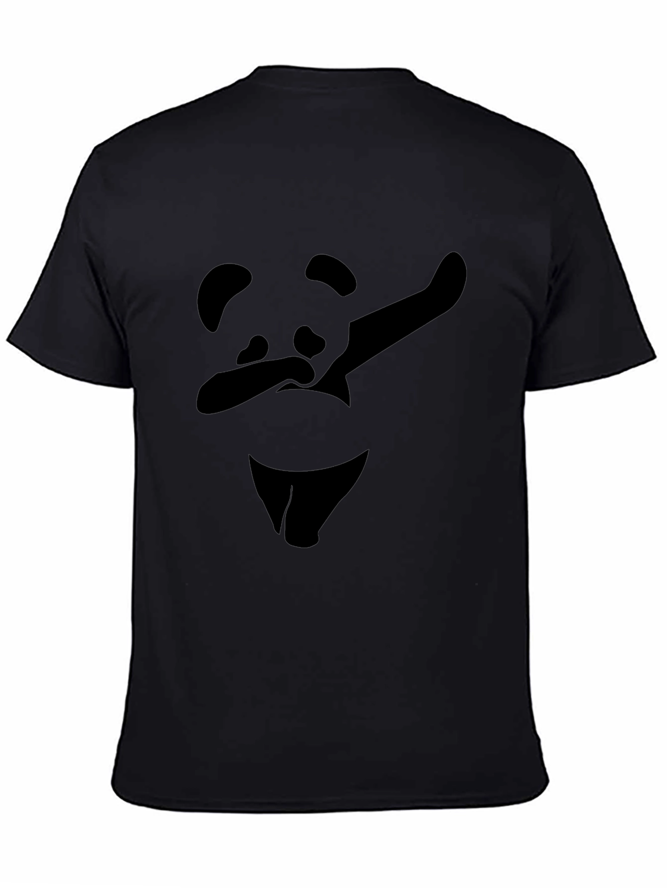 Dabbing Panda Black T-Shirt - Fun Graphic Tee