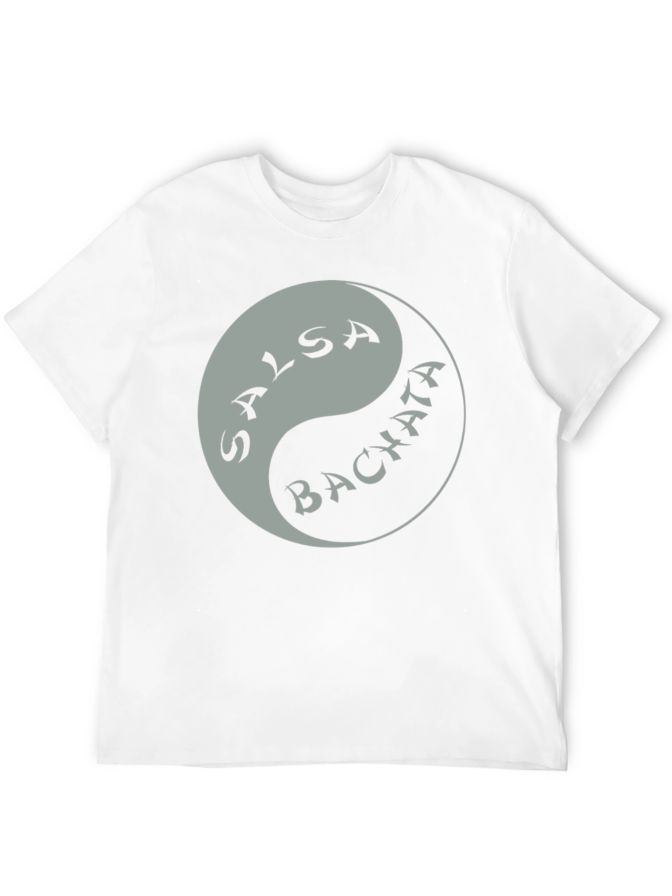 Salsa Bachata Yin Yang Black T-Shirt