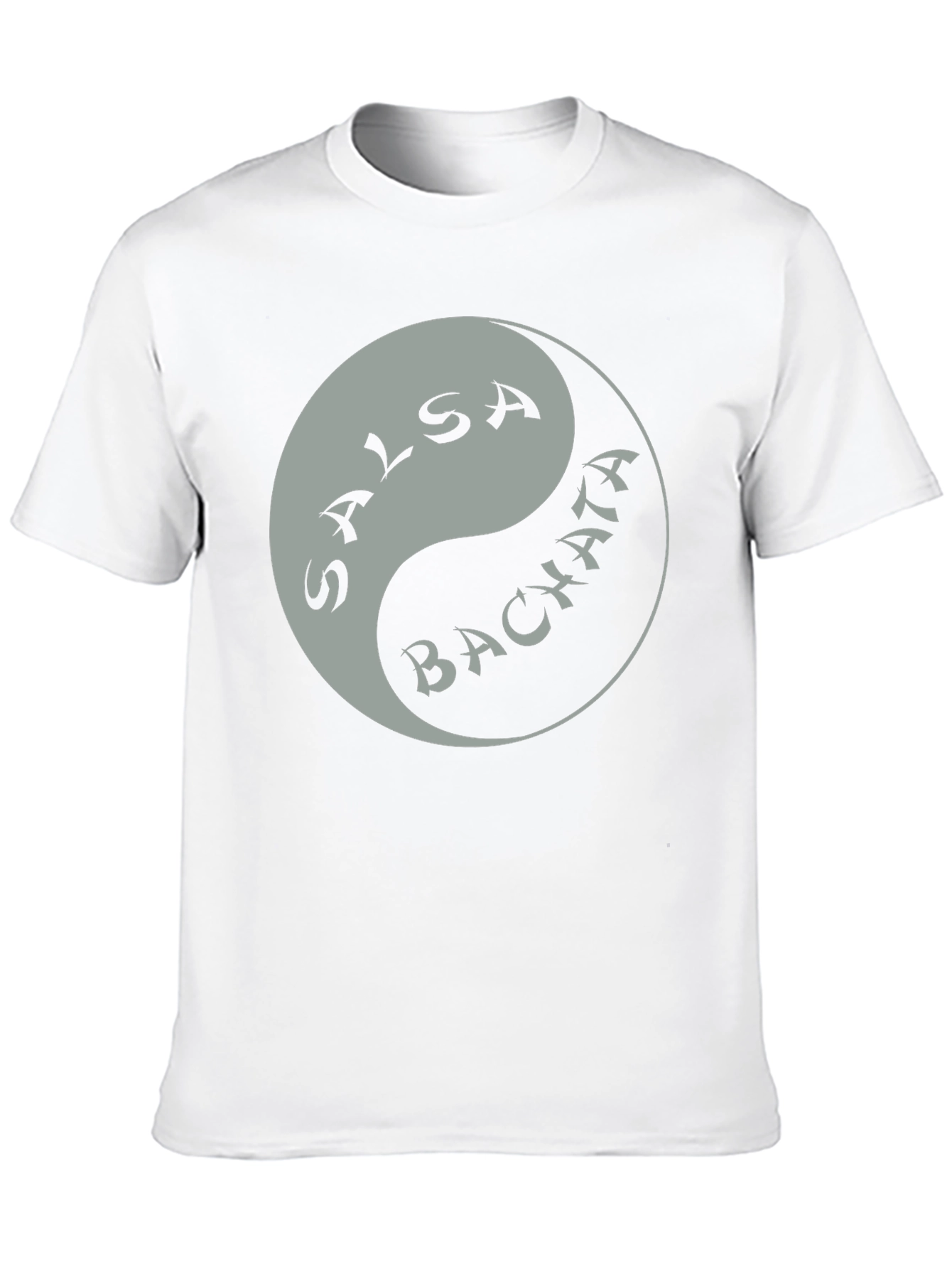Salsa Bachata Yin Yang Black T-Shirt