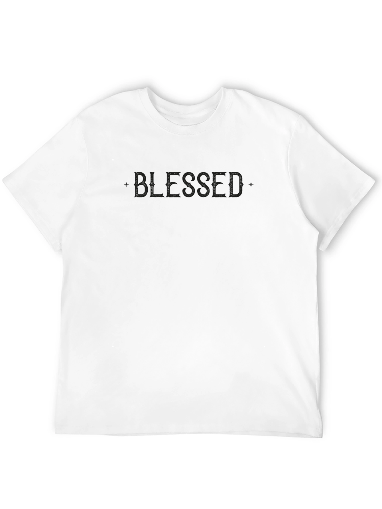 Blessed Black Crew Neck T-Shirt