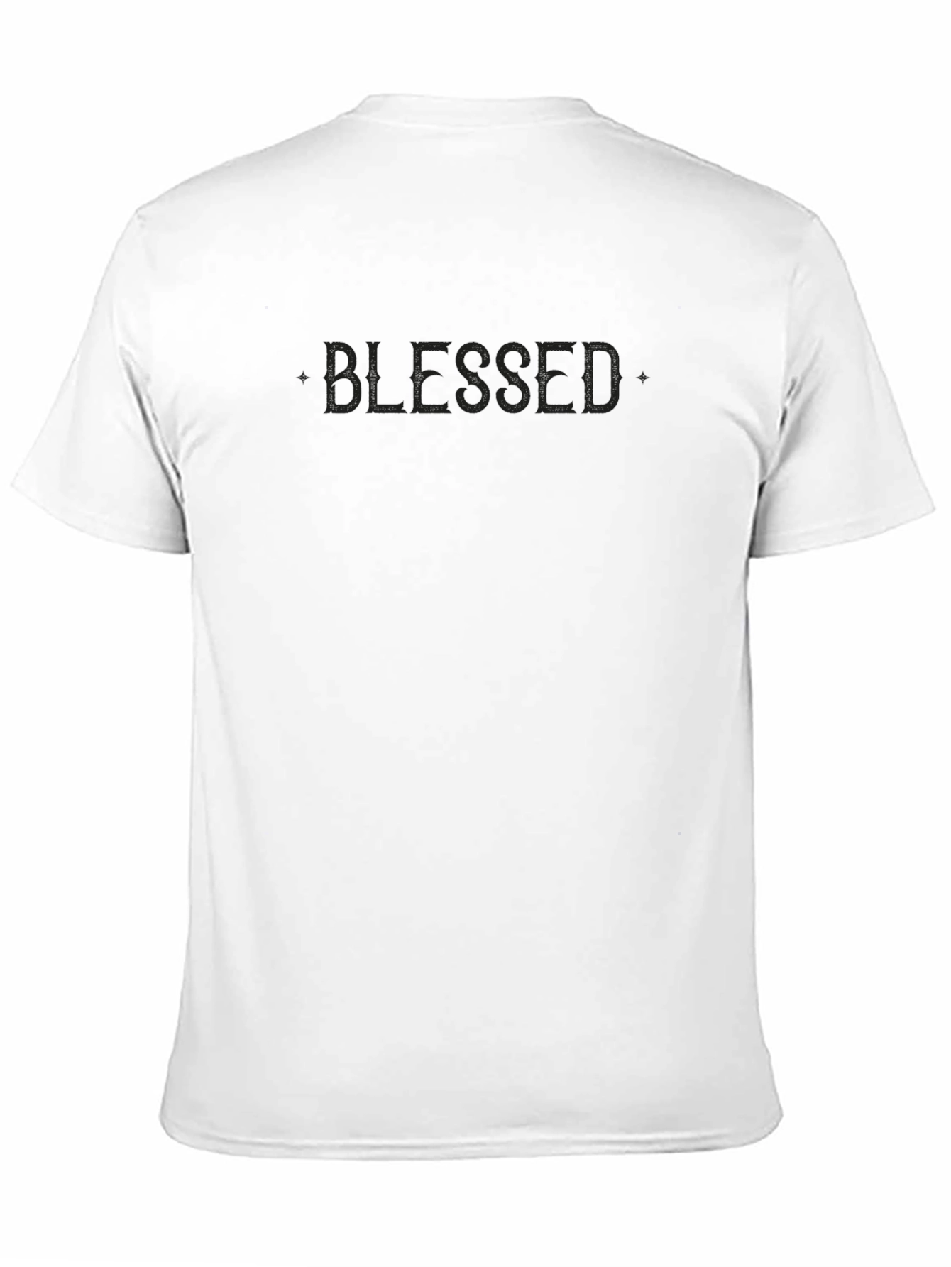 Blessed Black Crew Neck T-Shirt