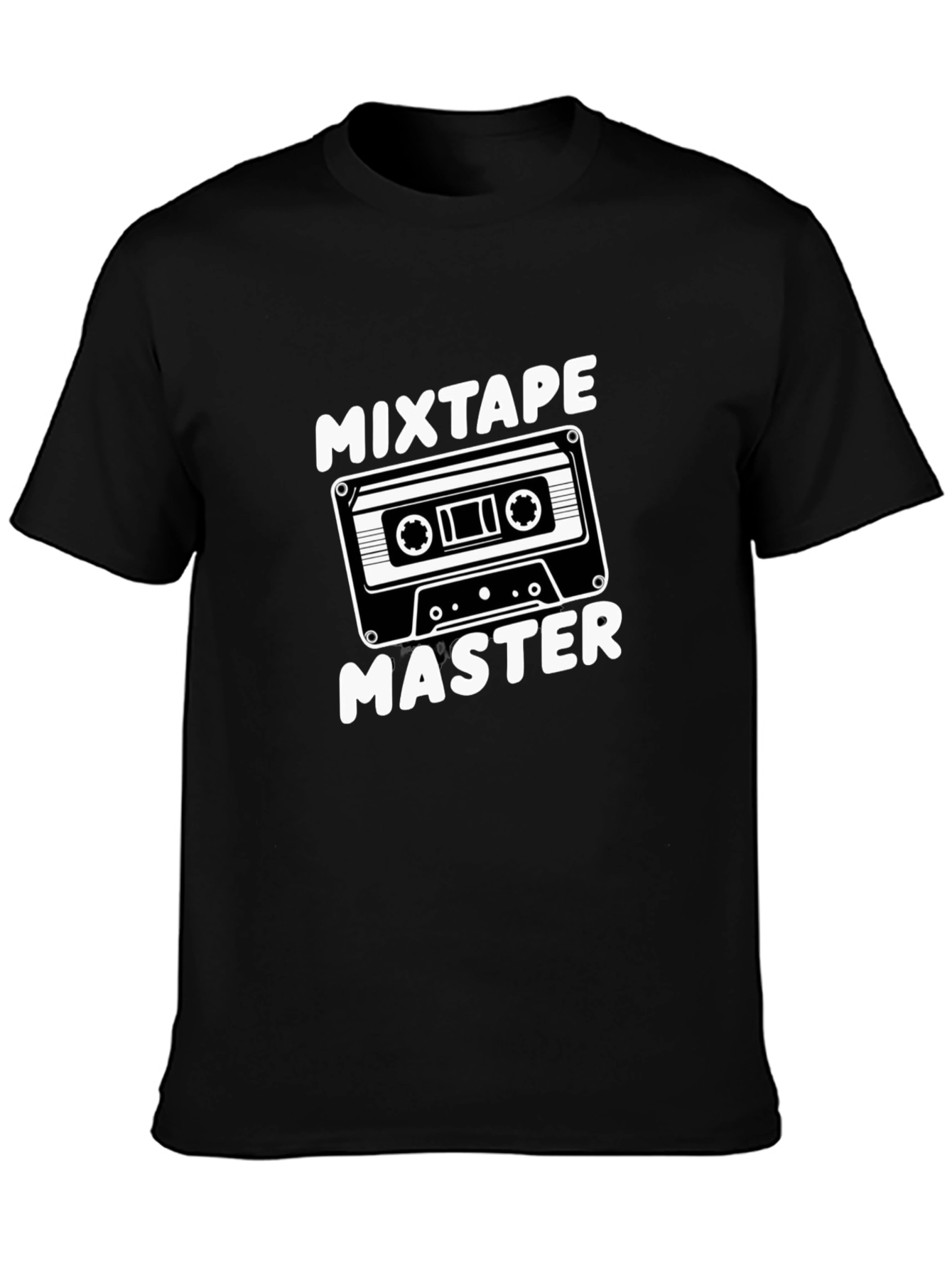 Mixtape Master Black Graphic T-Shirt