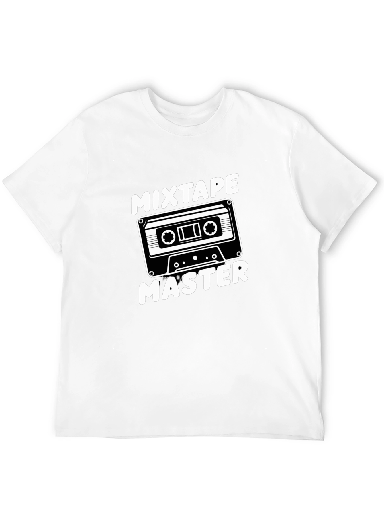 Mixtape Master Black Graphic T-Shirt