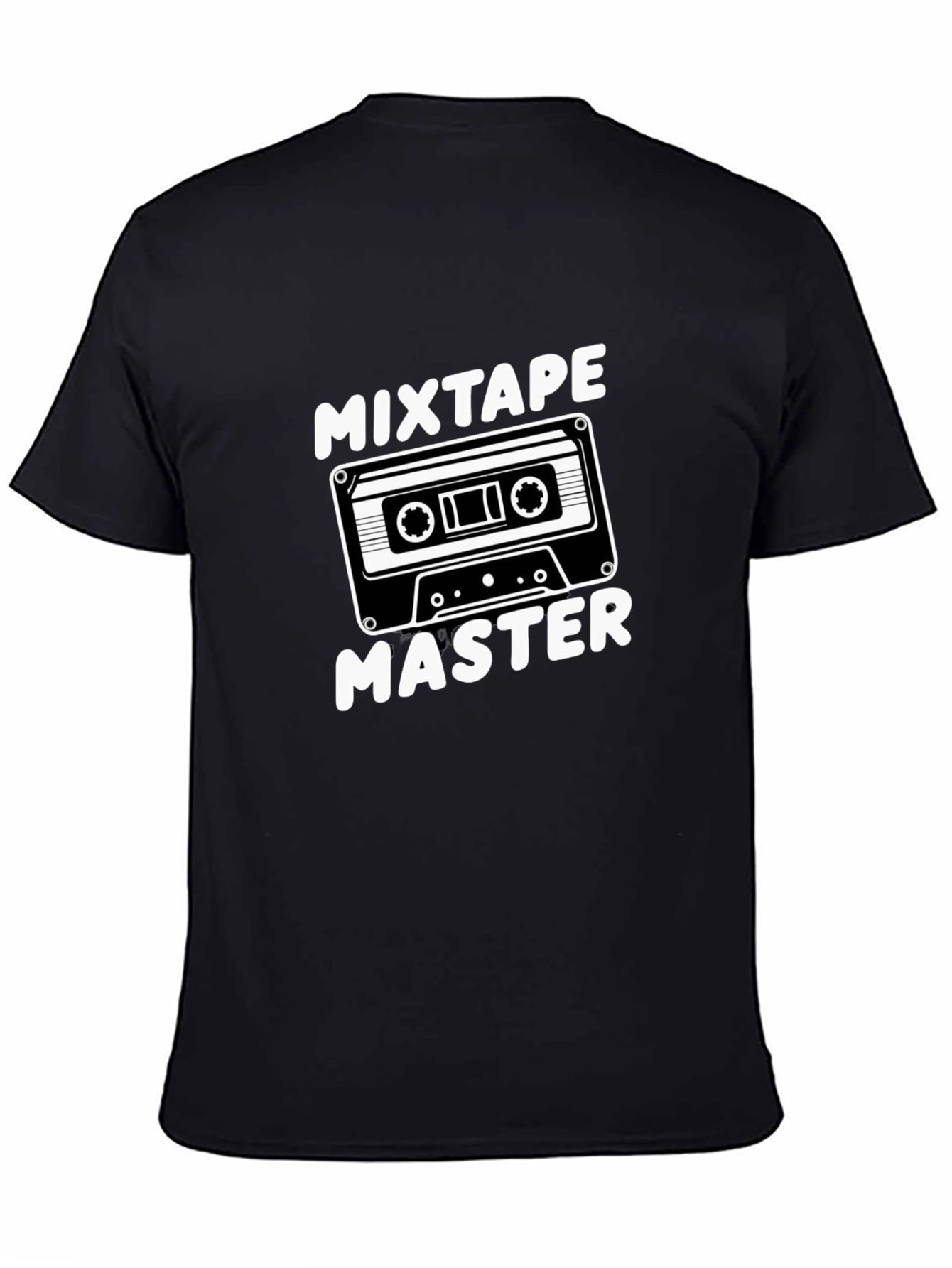Mixtape Master Black Graphic T-Shirt