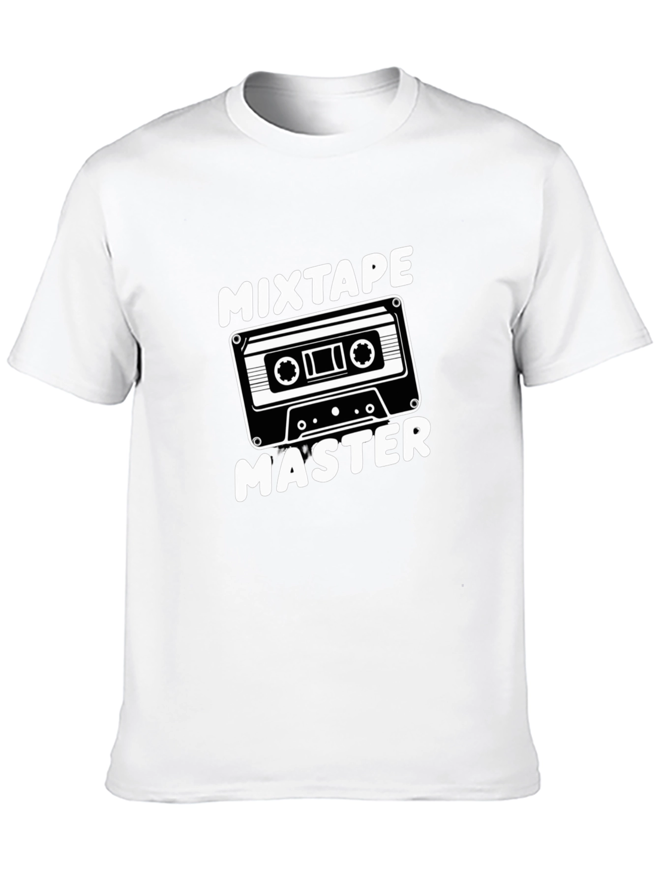 Mixtape Master Black Graphic T-Shirt