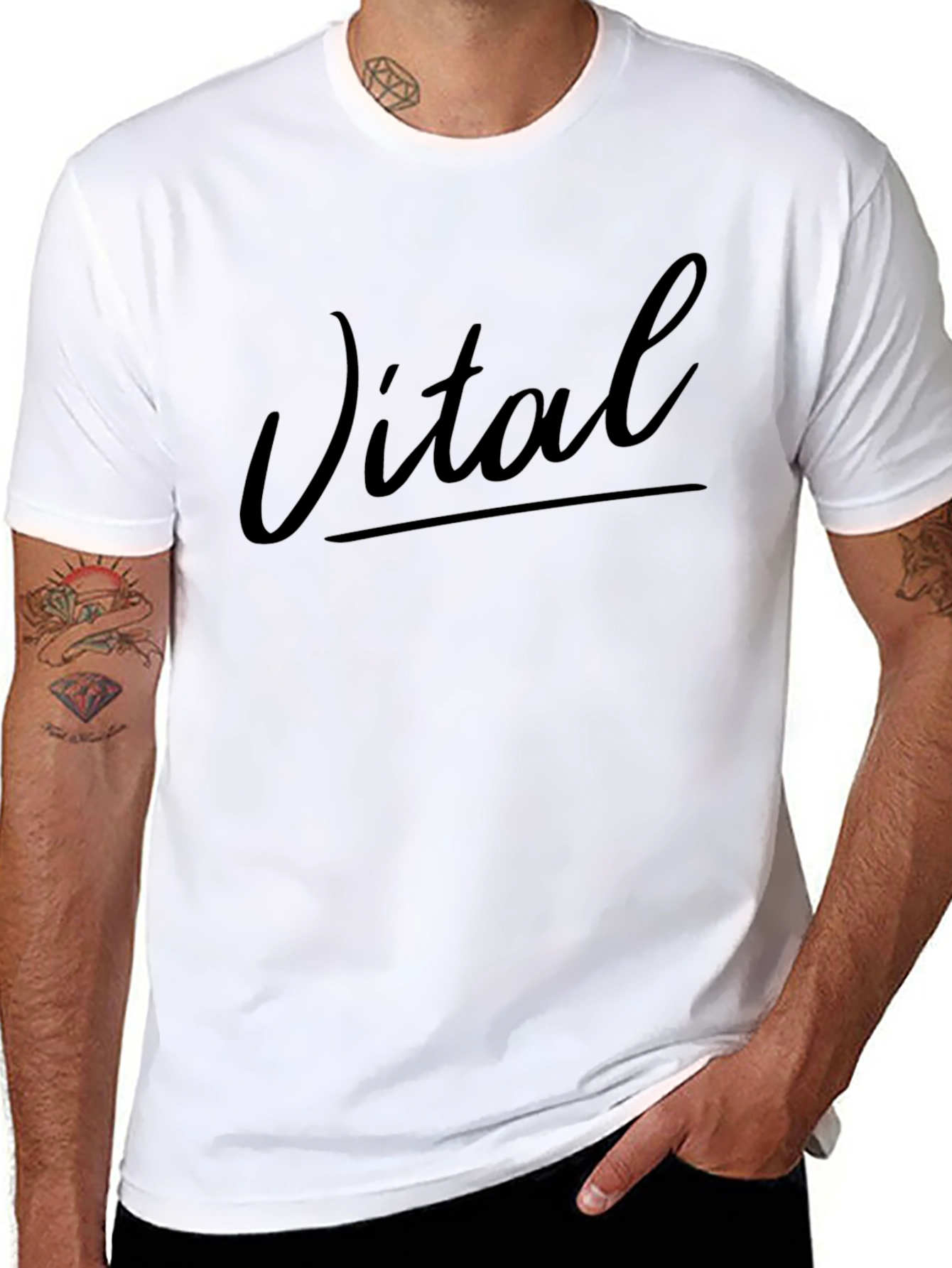 Vital Black T-Shirt