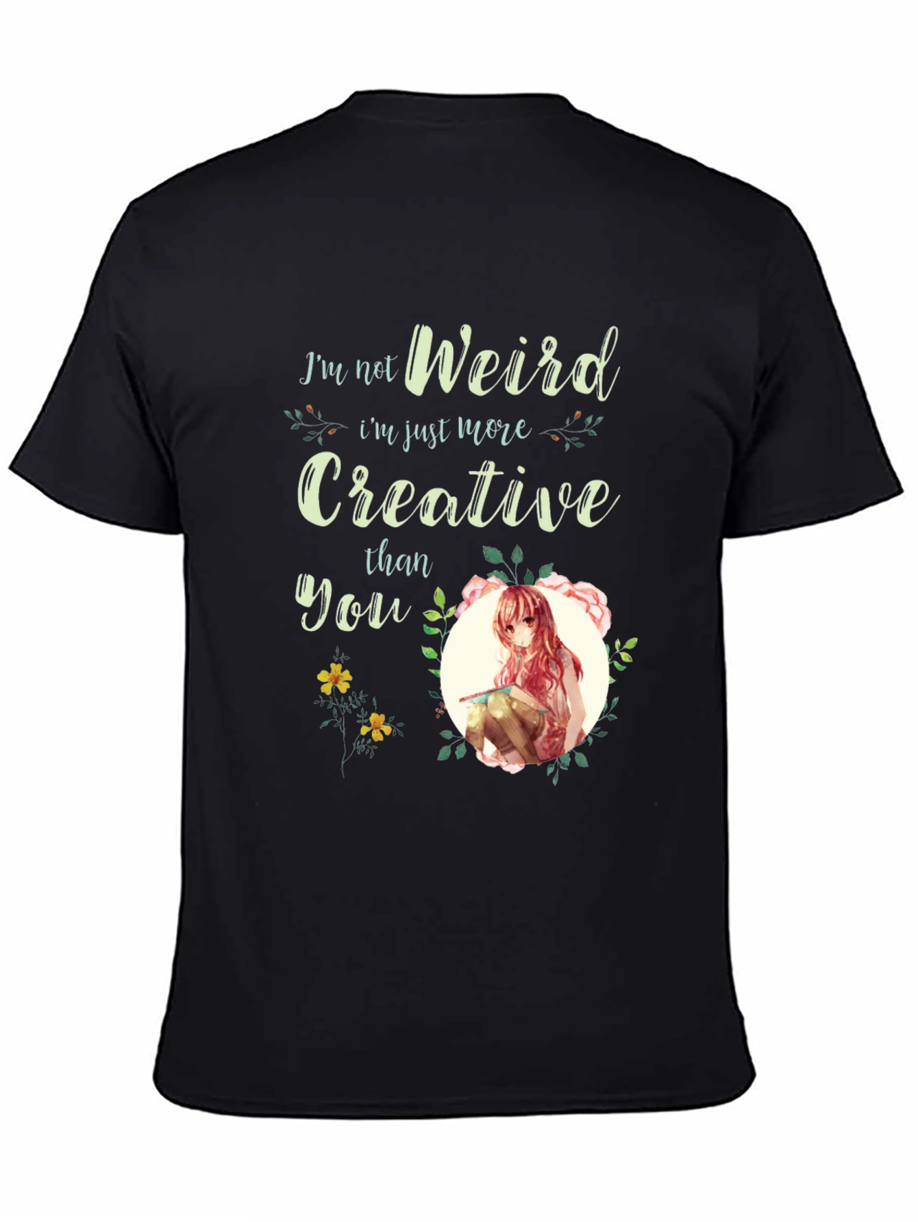 Creative Anime Art T-Shirt