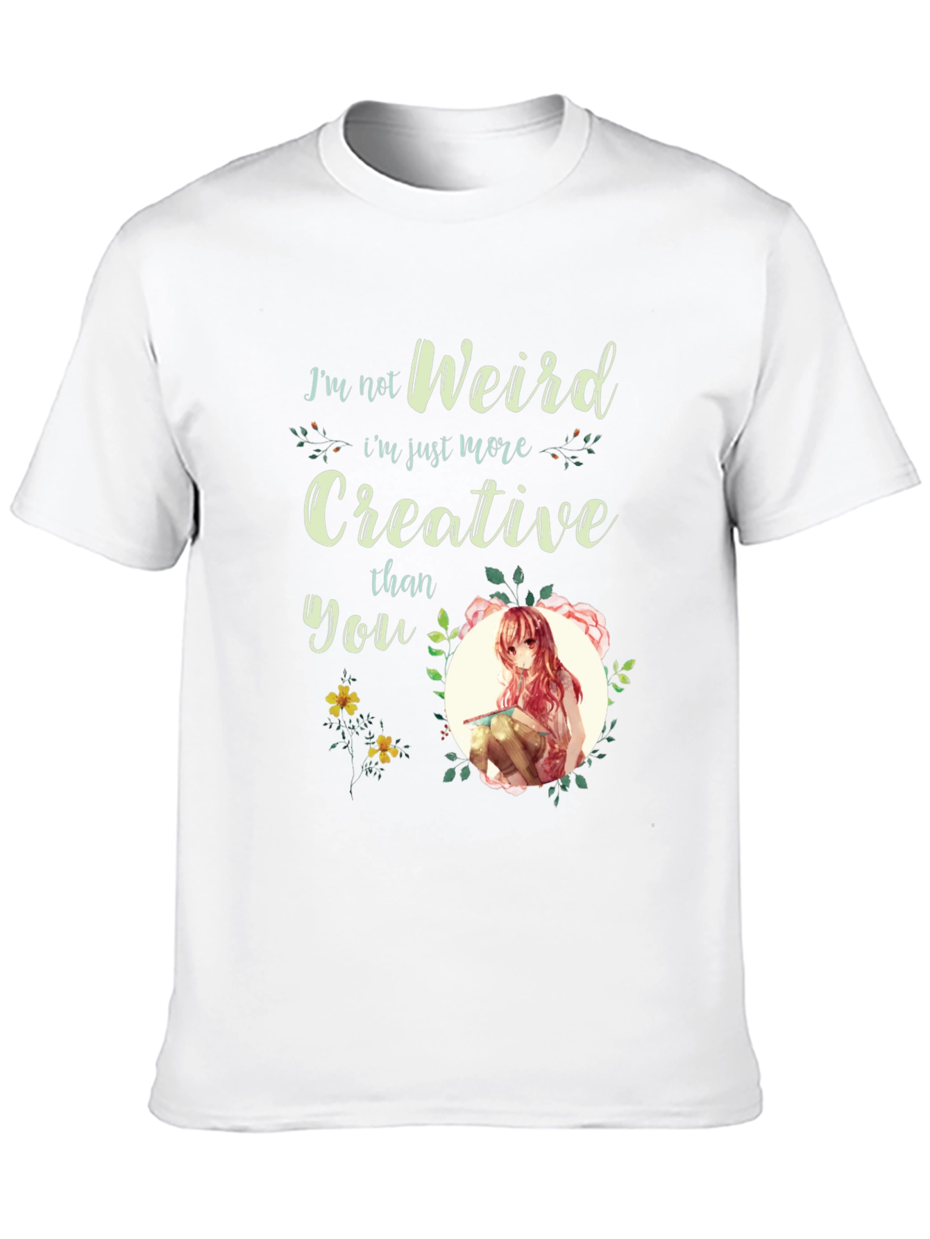 Creative Anime Art T-Shirt
