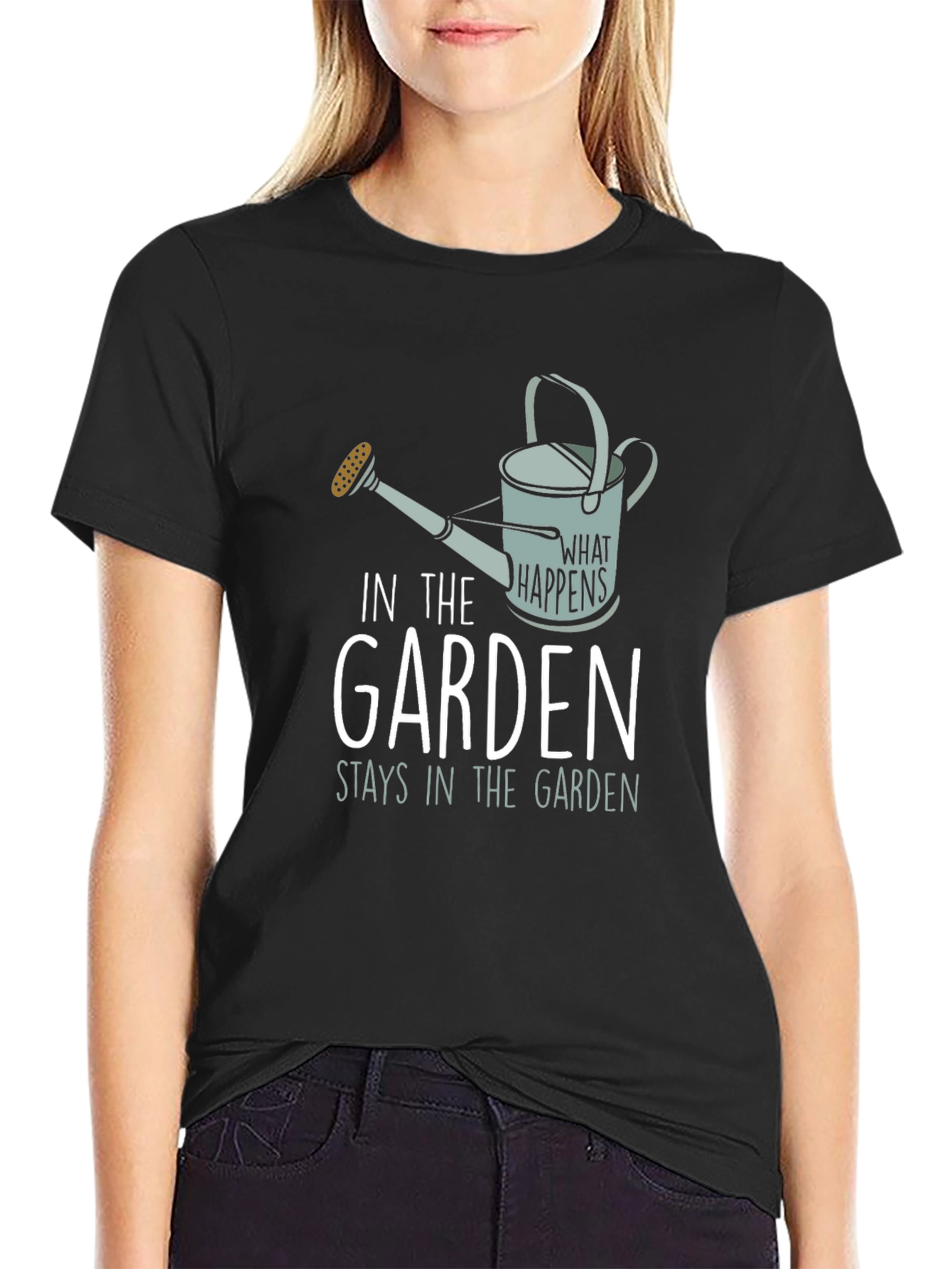 In the Garden T-Shirt - Gardening Humor Tee