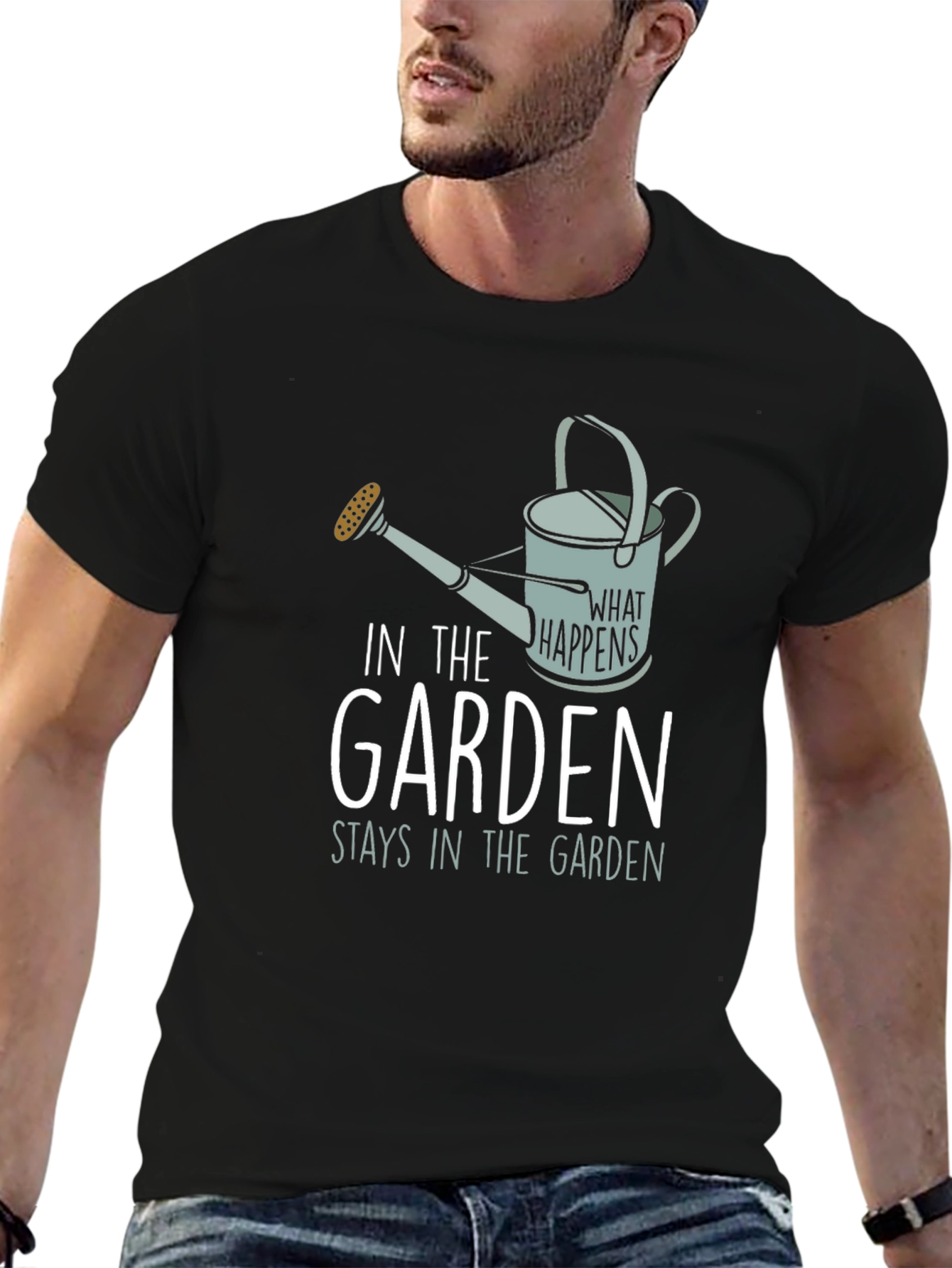 In the Garden T-Shirt - Gardening Humor Tee