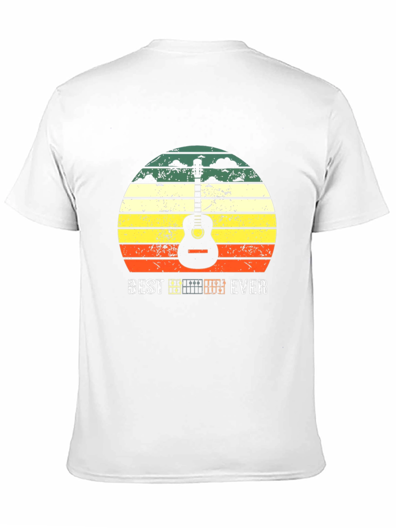 Best Dad Ever Guitar T-Shirt