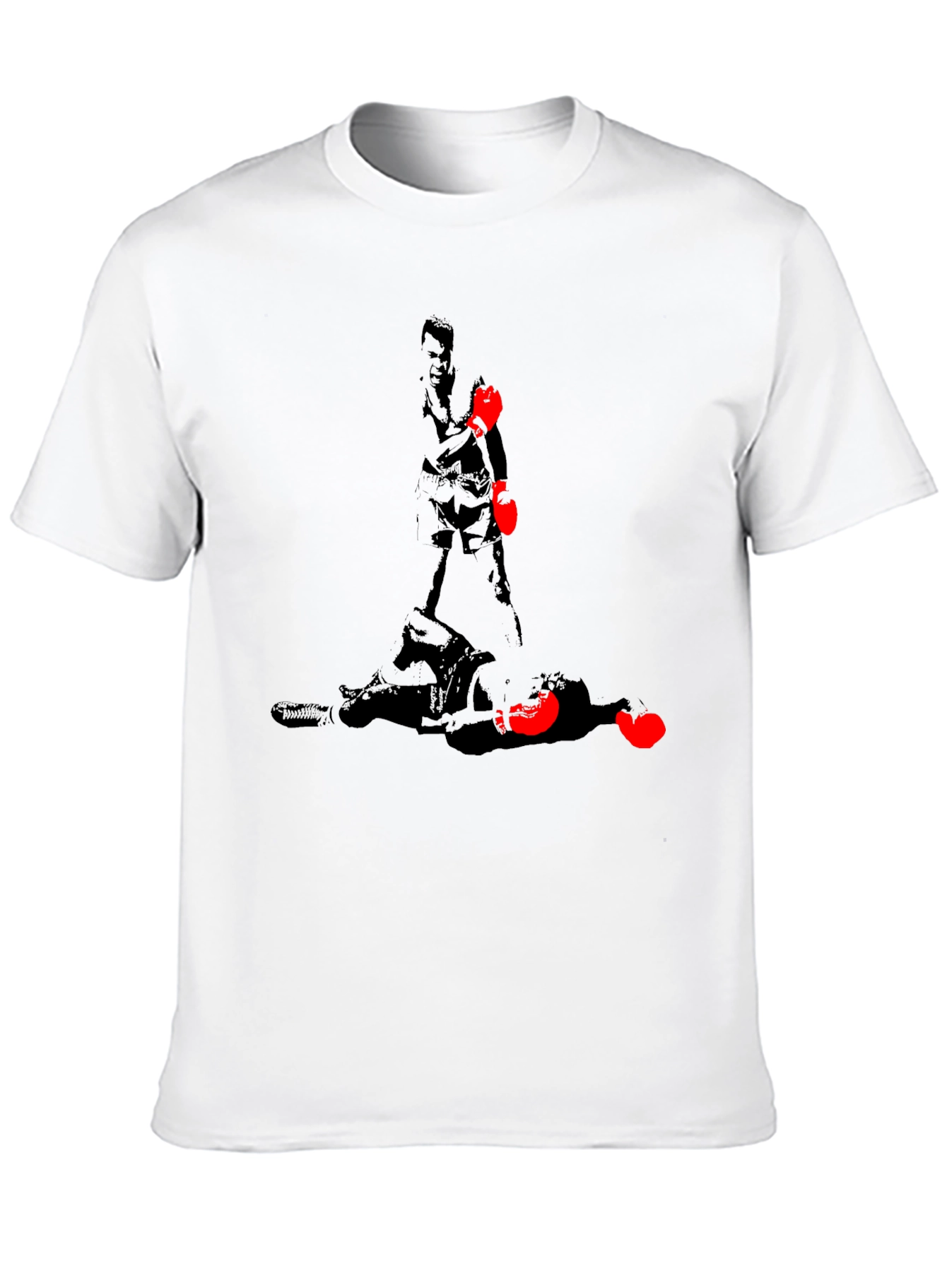 Boxing KO T-Shirt - Black Graphic Tee