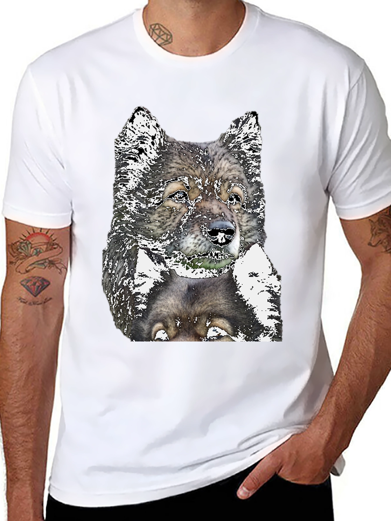 Dog Graphic T-Shirt