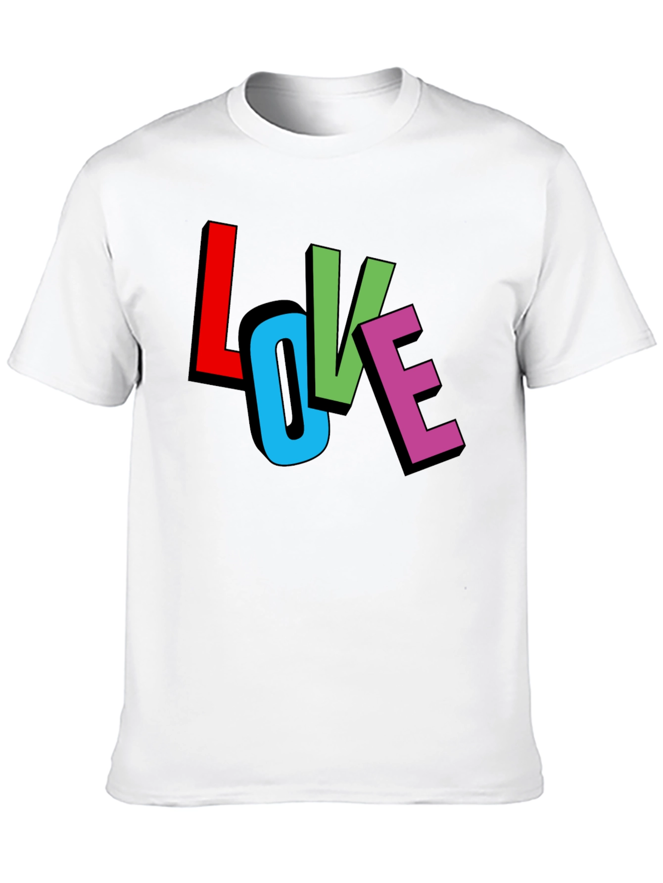 Love Graphic Black T-Shirt