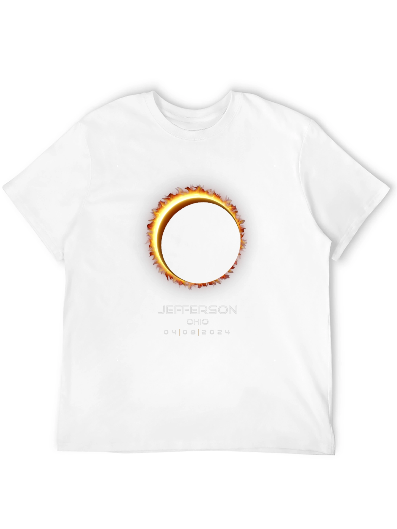 Jefferson Ohio Eclipse 04.08.2024 T-Shirt
