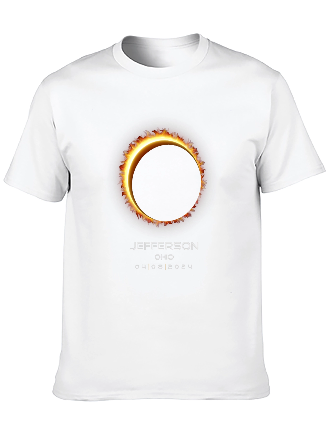 Jefferson Ohio Eclipse 04.08.2024 T-Shirt