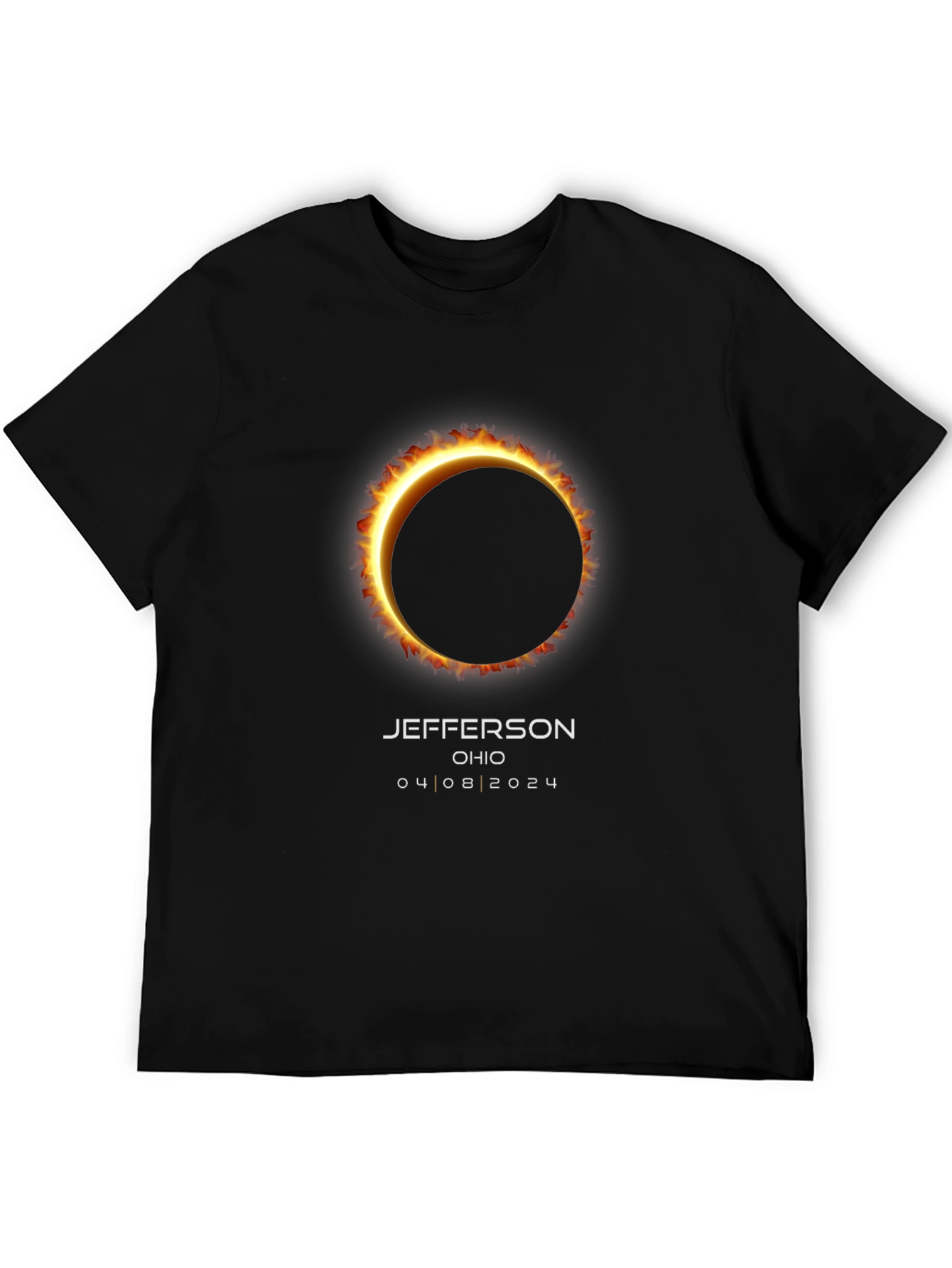 Jefferson Ohio Eclipse 04.08.2024 T-Shirt