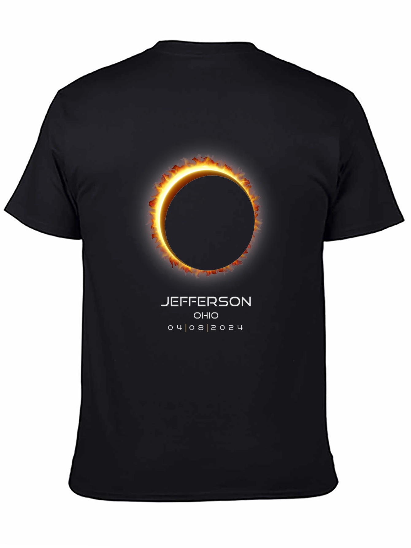 Jefferson Ohio Eclipse 04.08.2024 T-Shirt