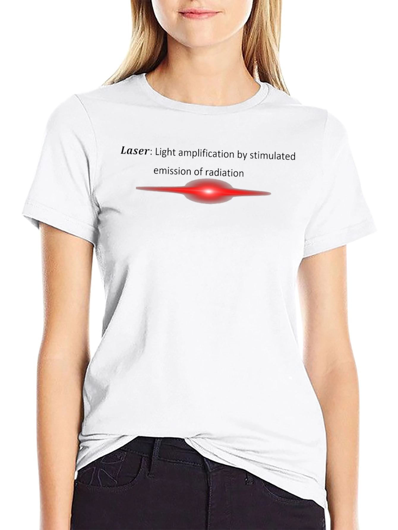 Laser Science T-Shirt: Light Amplification