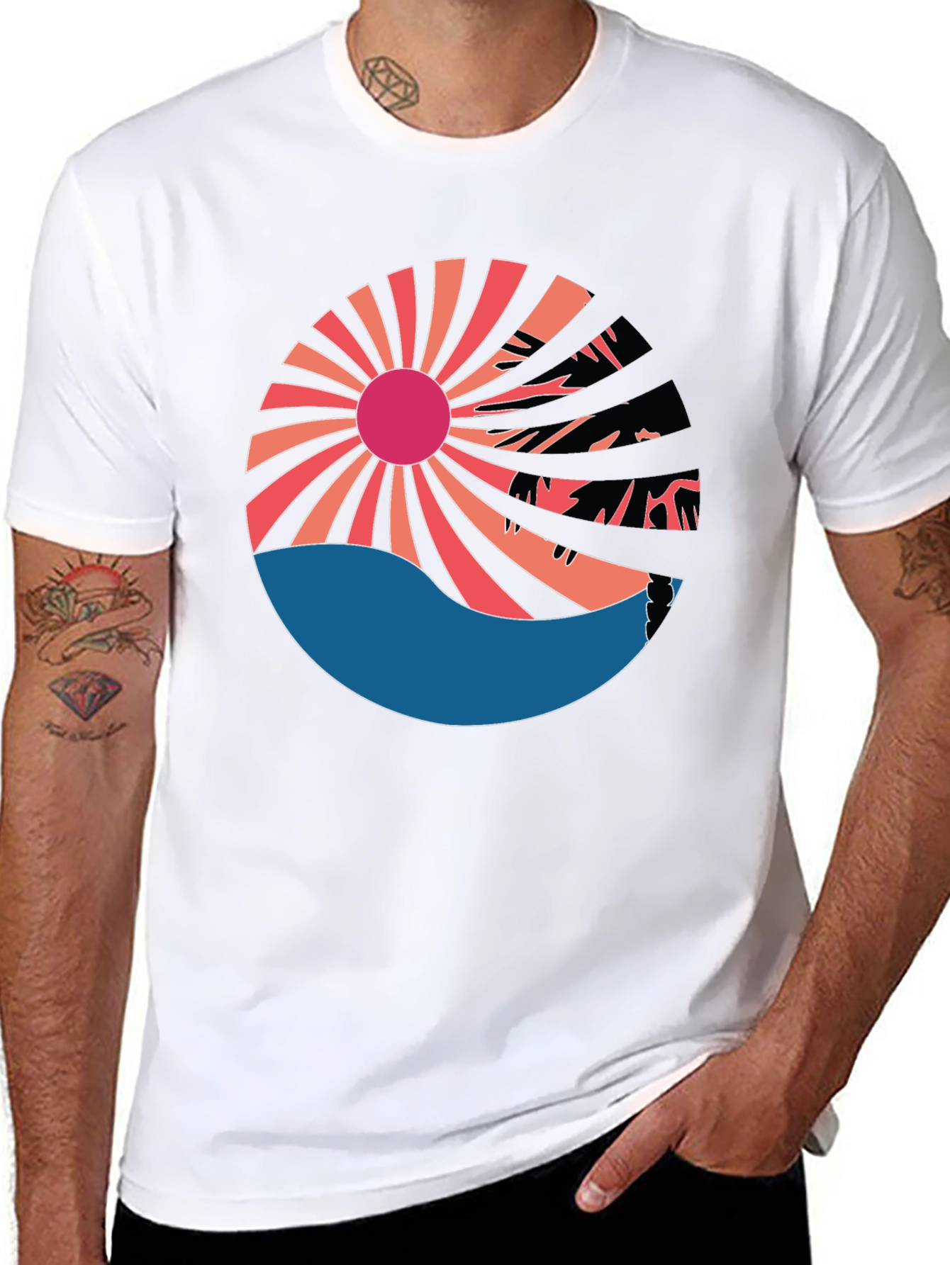 Sunset Beach Graphic Tee