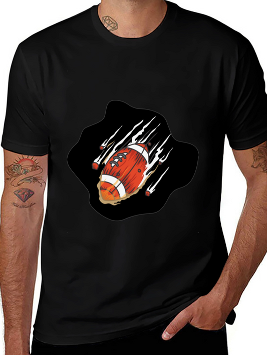 Football T-Shirt - Ripped Design