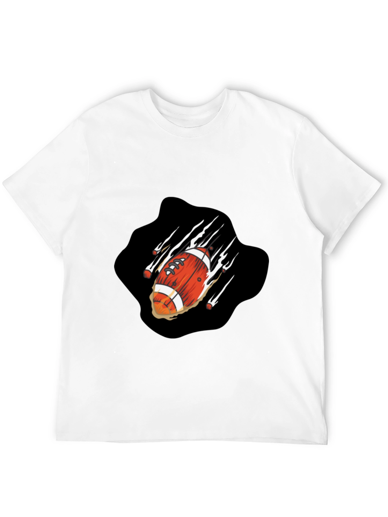 Football T-Shirt - Ripped Design
