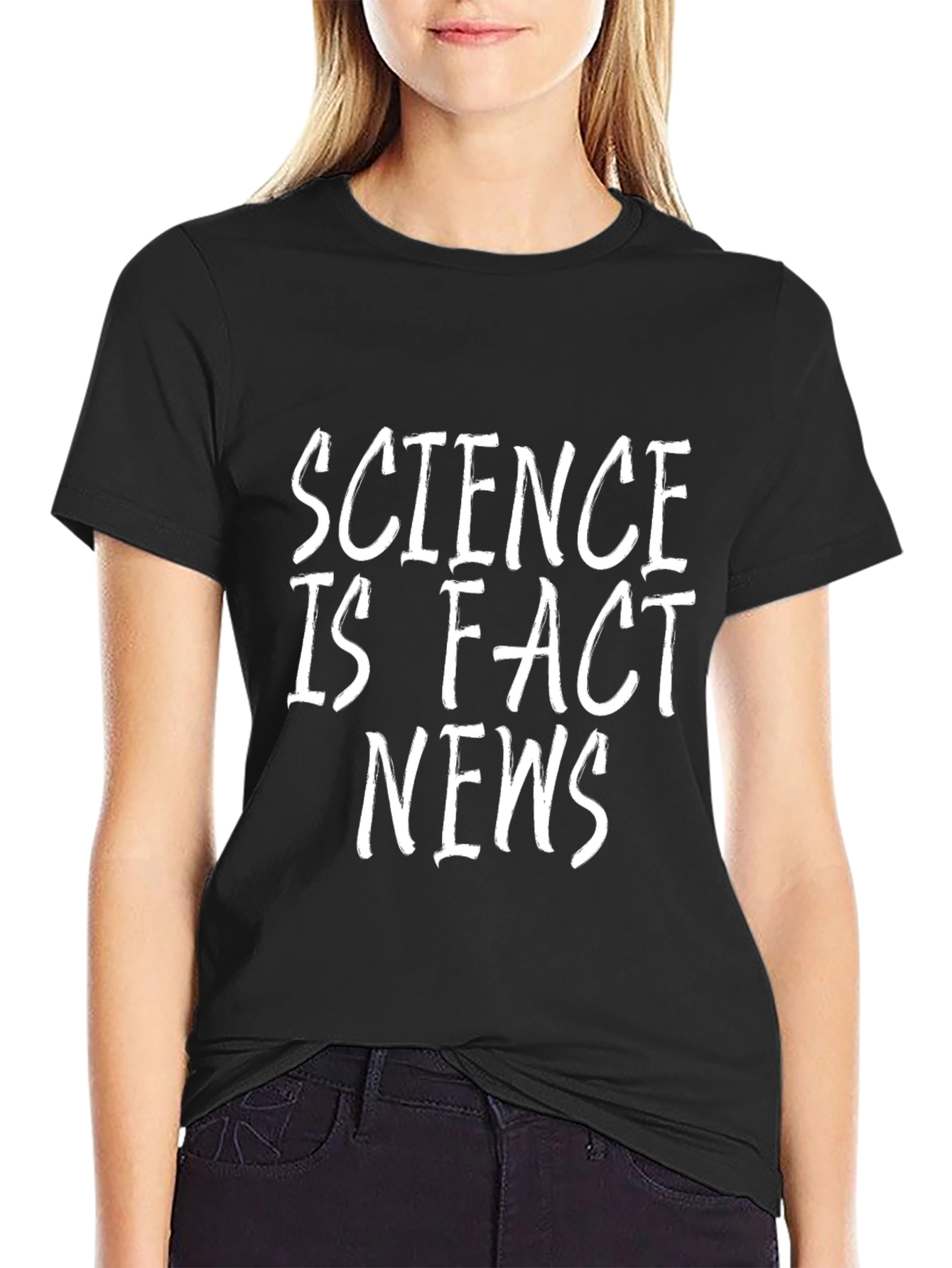Science is Fact News Graphic Tee - Unisex