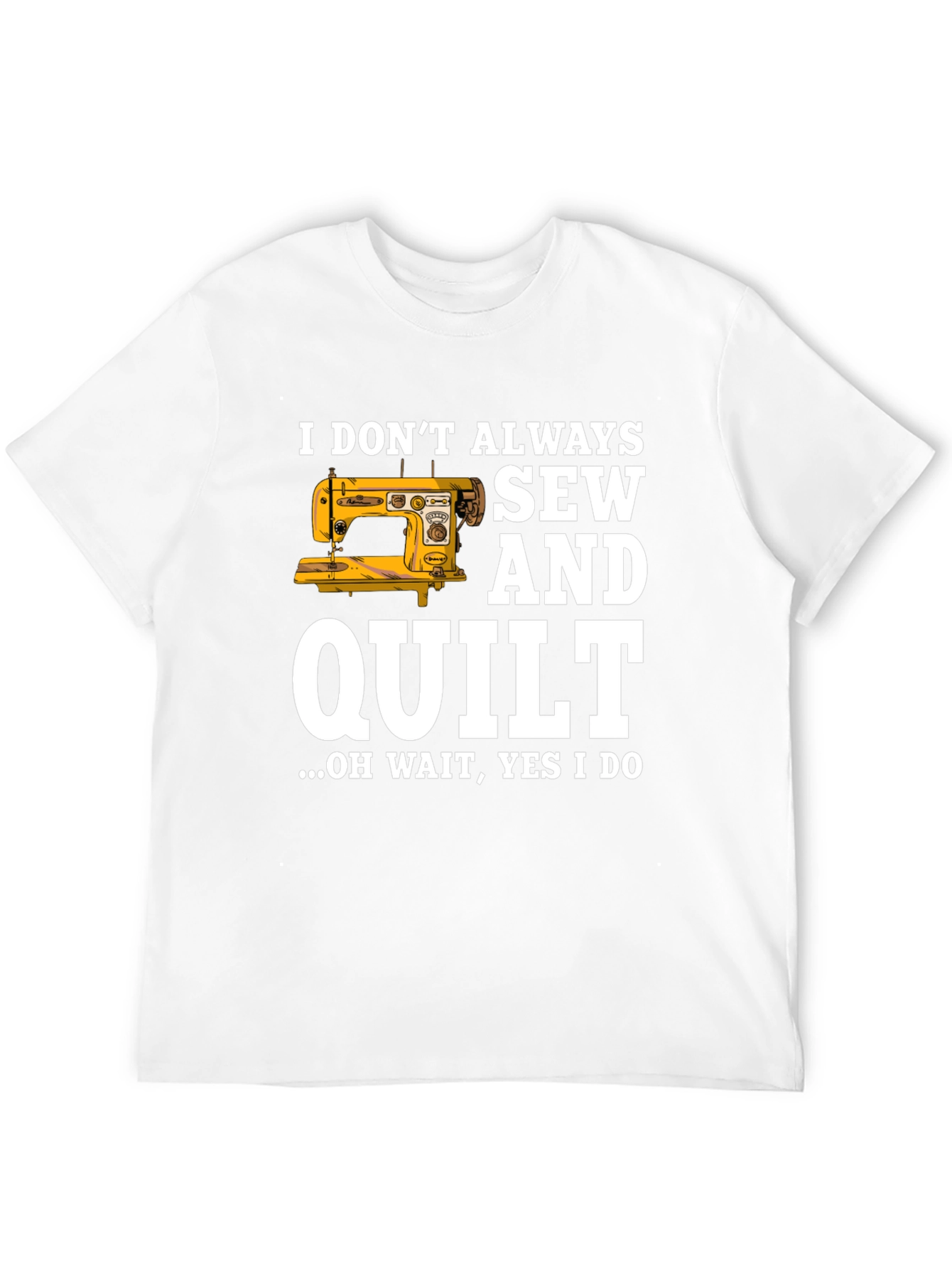Sew & Quilt T-Shirt - Funny Quilting Gift Tee