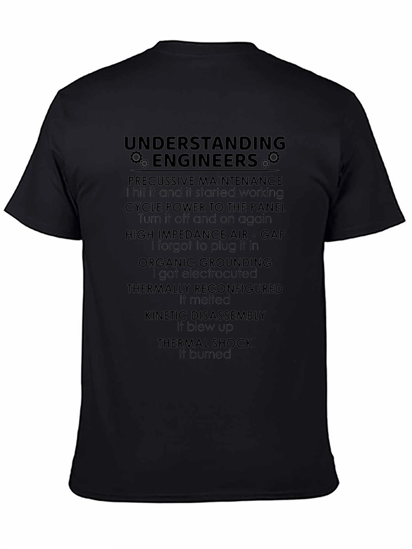 Understanding Engineers Graphic T-Shirt