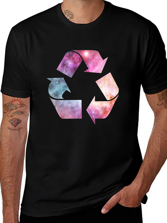 Galaxy Recycle Symbol Graphic Tee