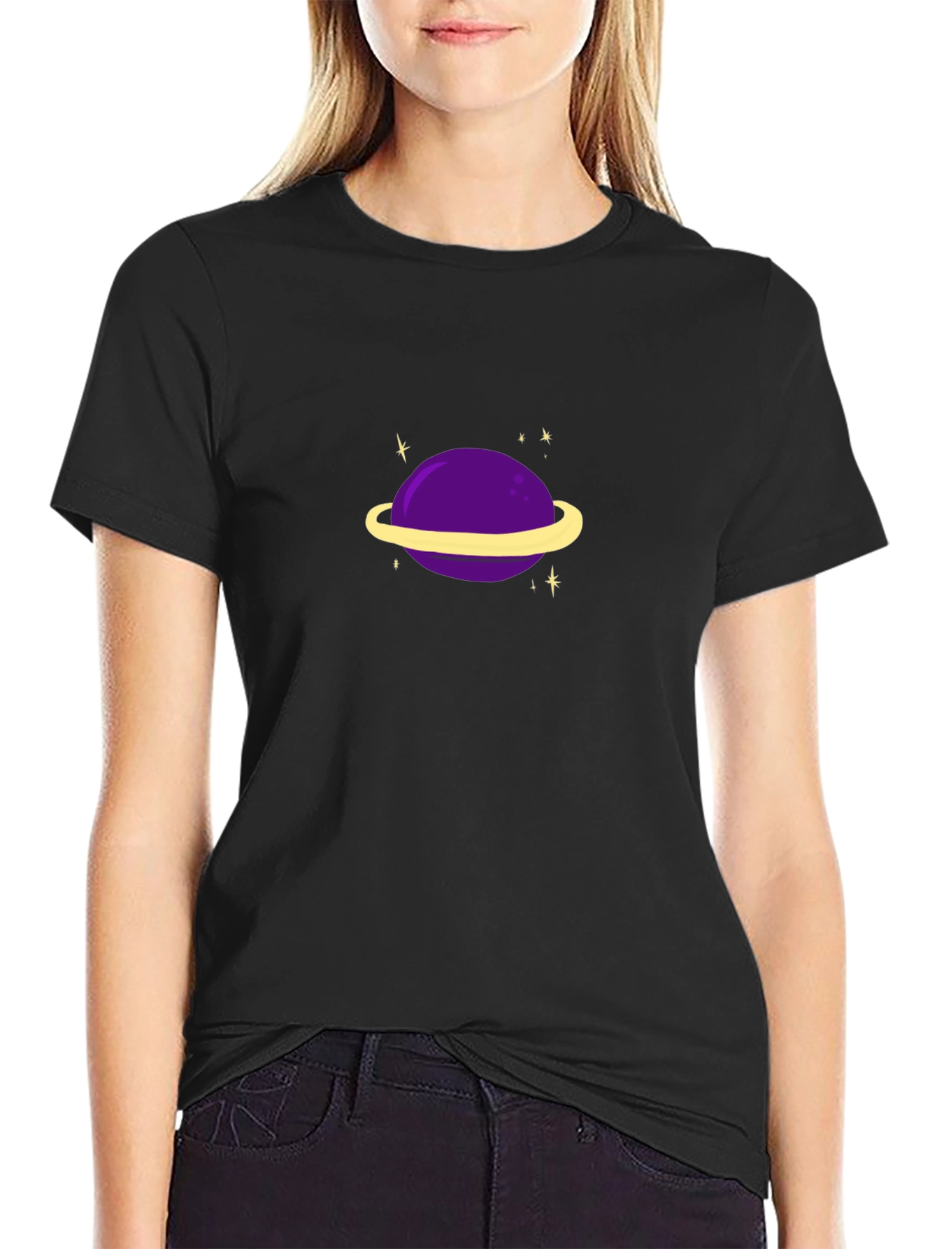 Planet Graphic Tee - Cool Space Design