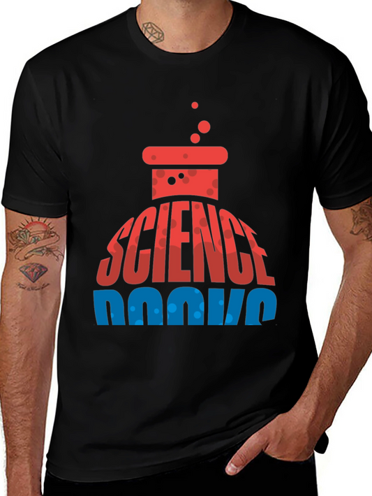 Science Books Graphic T-Shirt