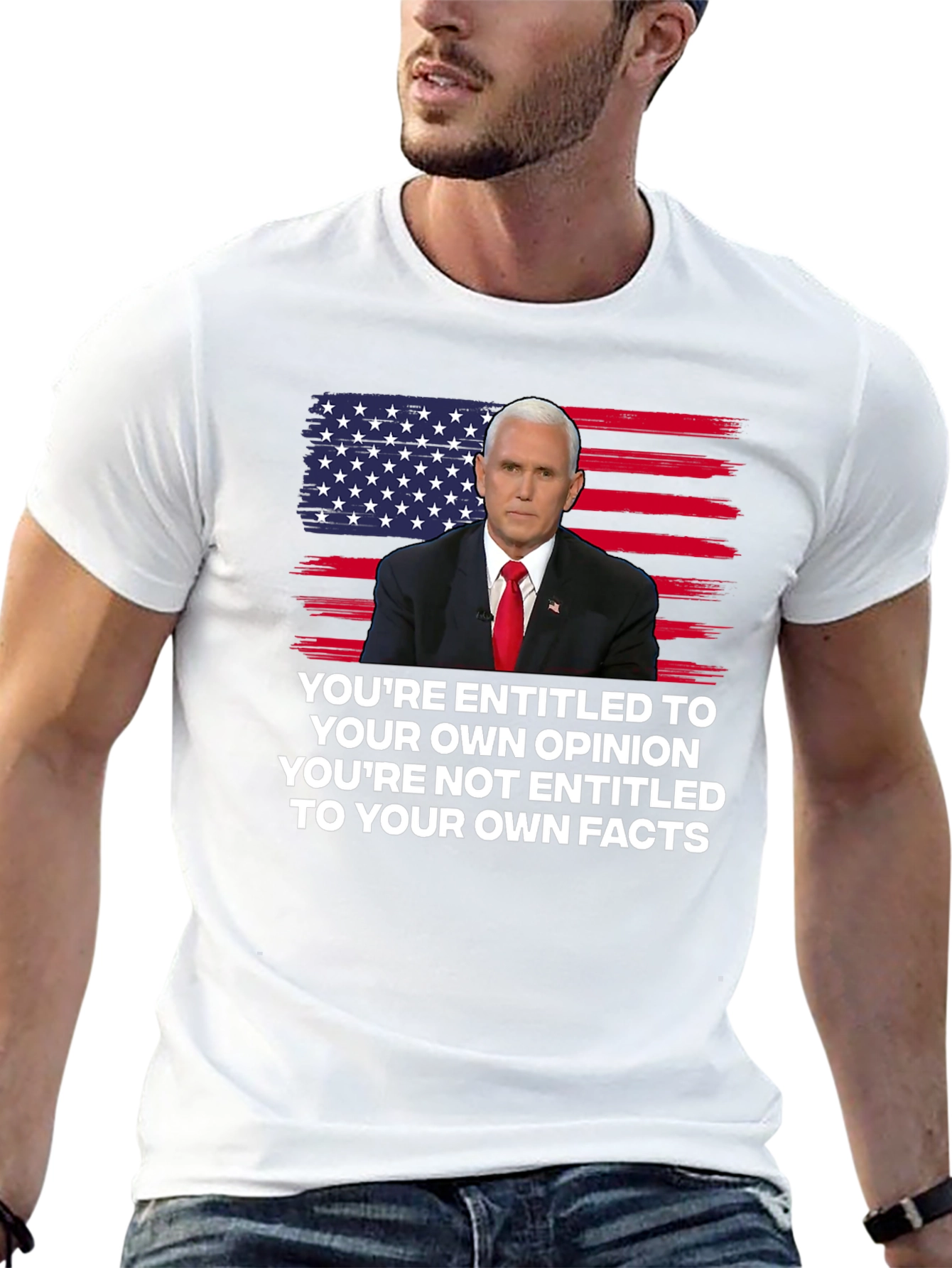 Mike Pence American Flag T-Shirt
