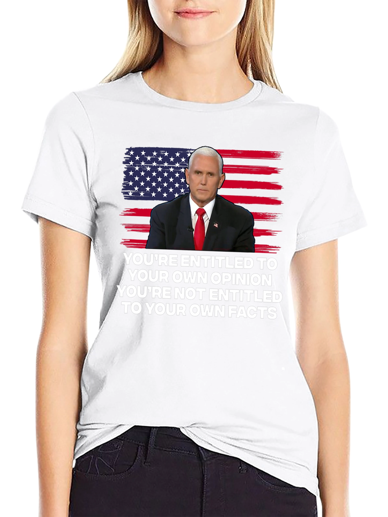 Mike Pence American Flag T-Shirt