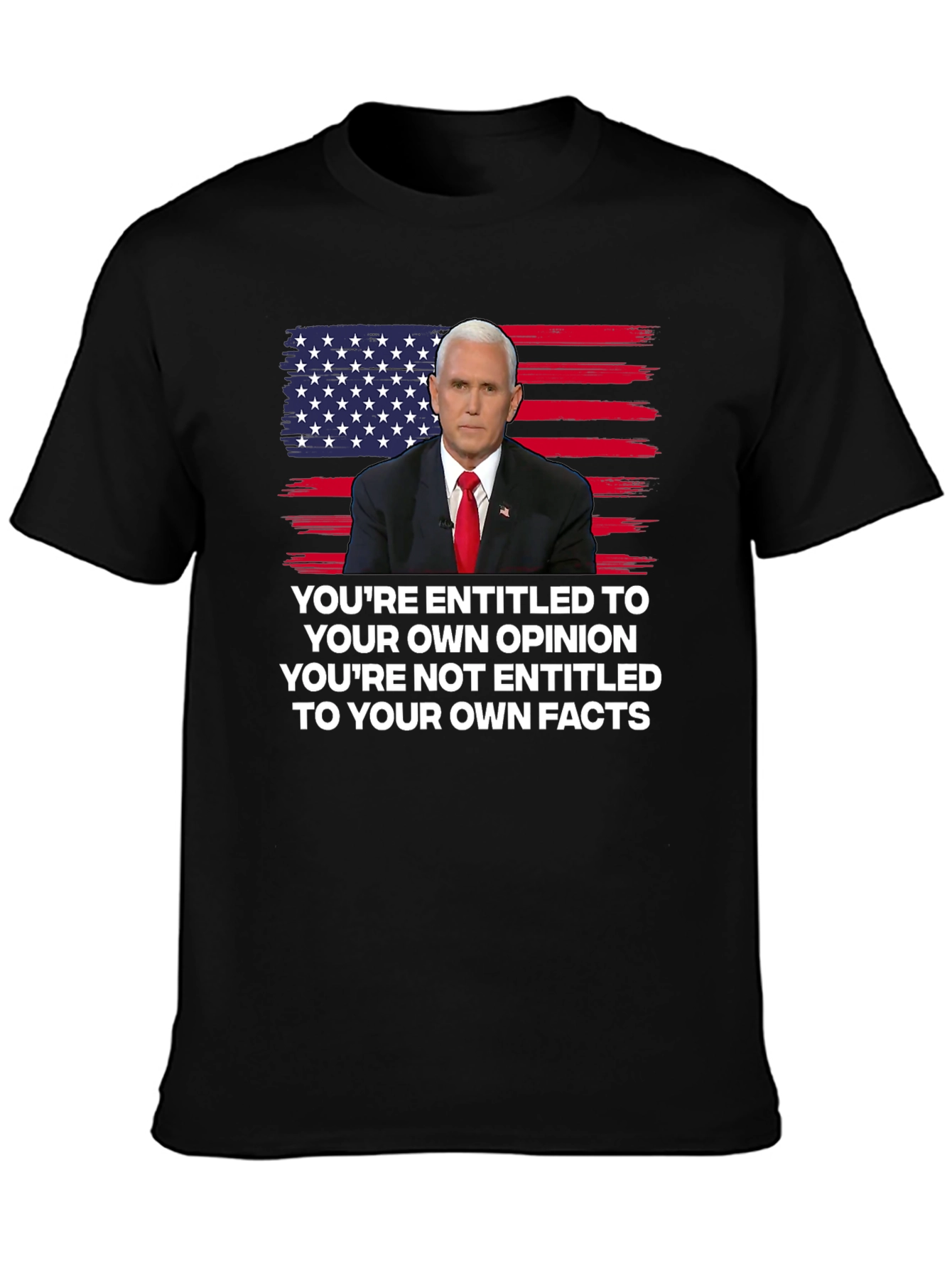 Mike Pence American Flag T-Shirt