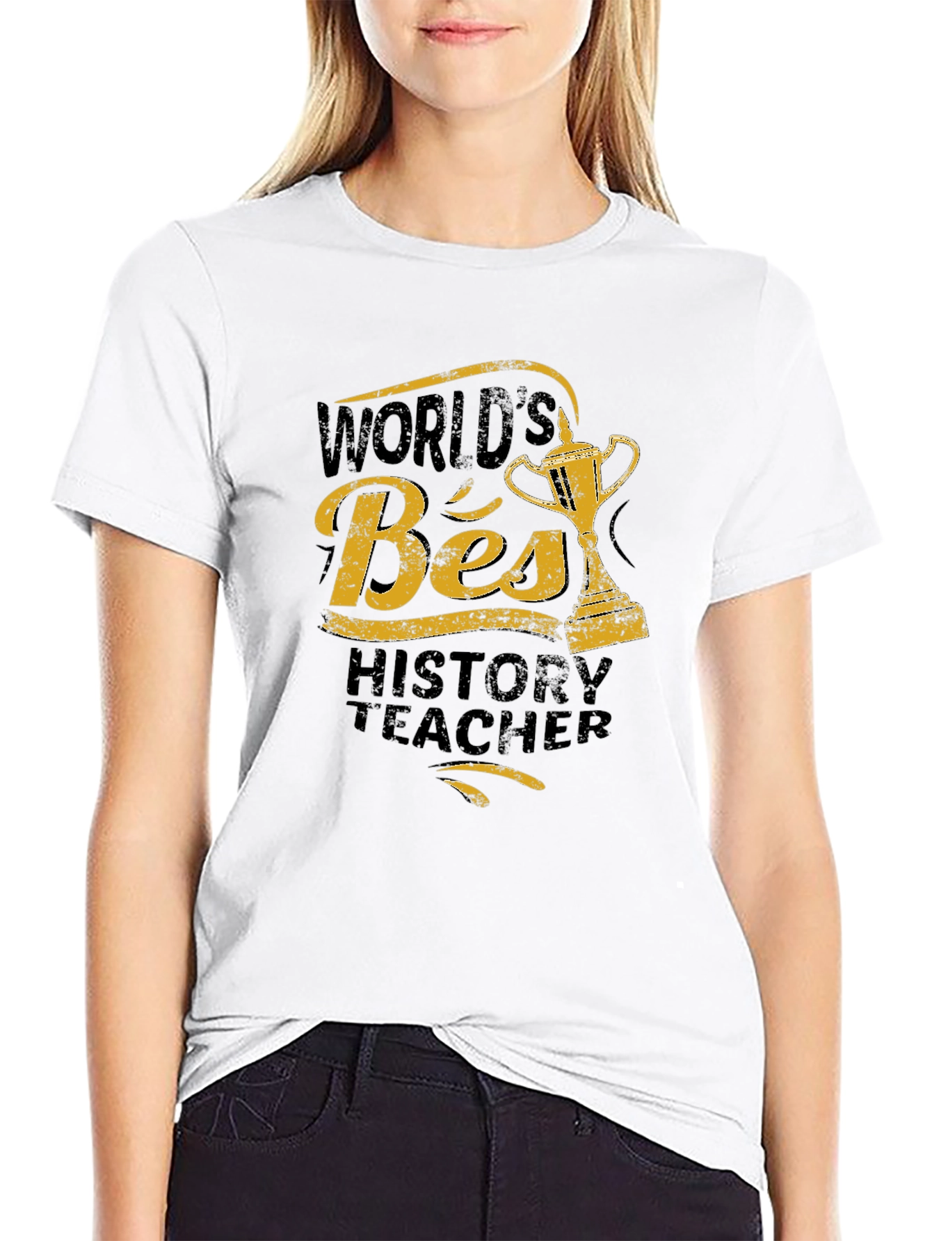 Worlds Best History Teacher Graphic Tee