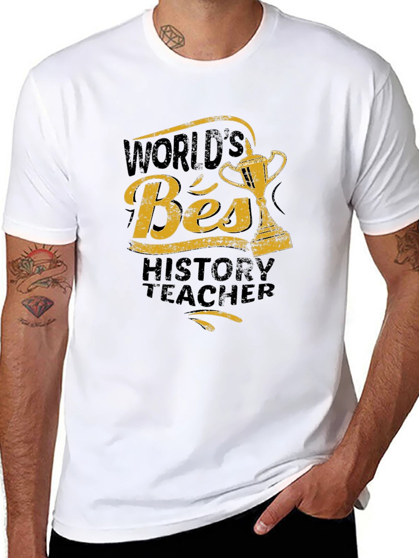 Worlds Best History Teacher Graphic Tee