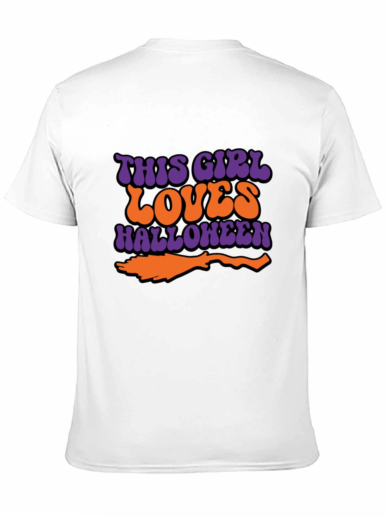 Halloween This Girl Loves Graphic T-Shirt